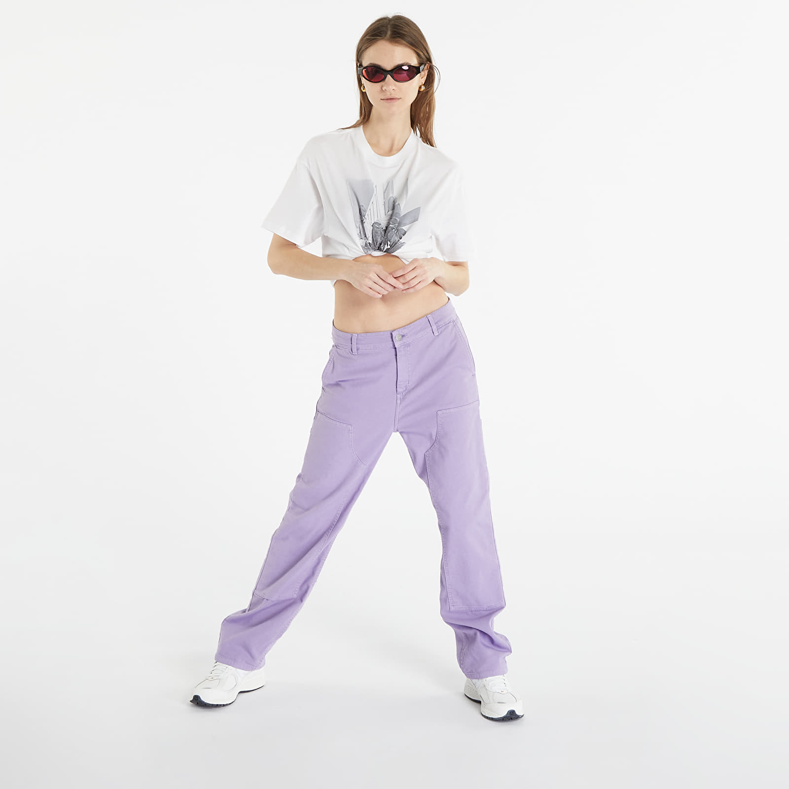 Джинси Carhartt WIP Women's Pierce Double Knee Pant Faded Arrenga
