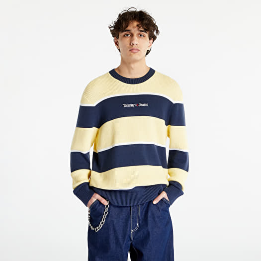 Tommy jeans bold stripe hot sale hoodie