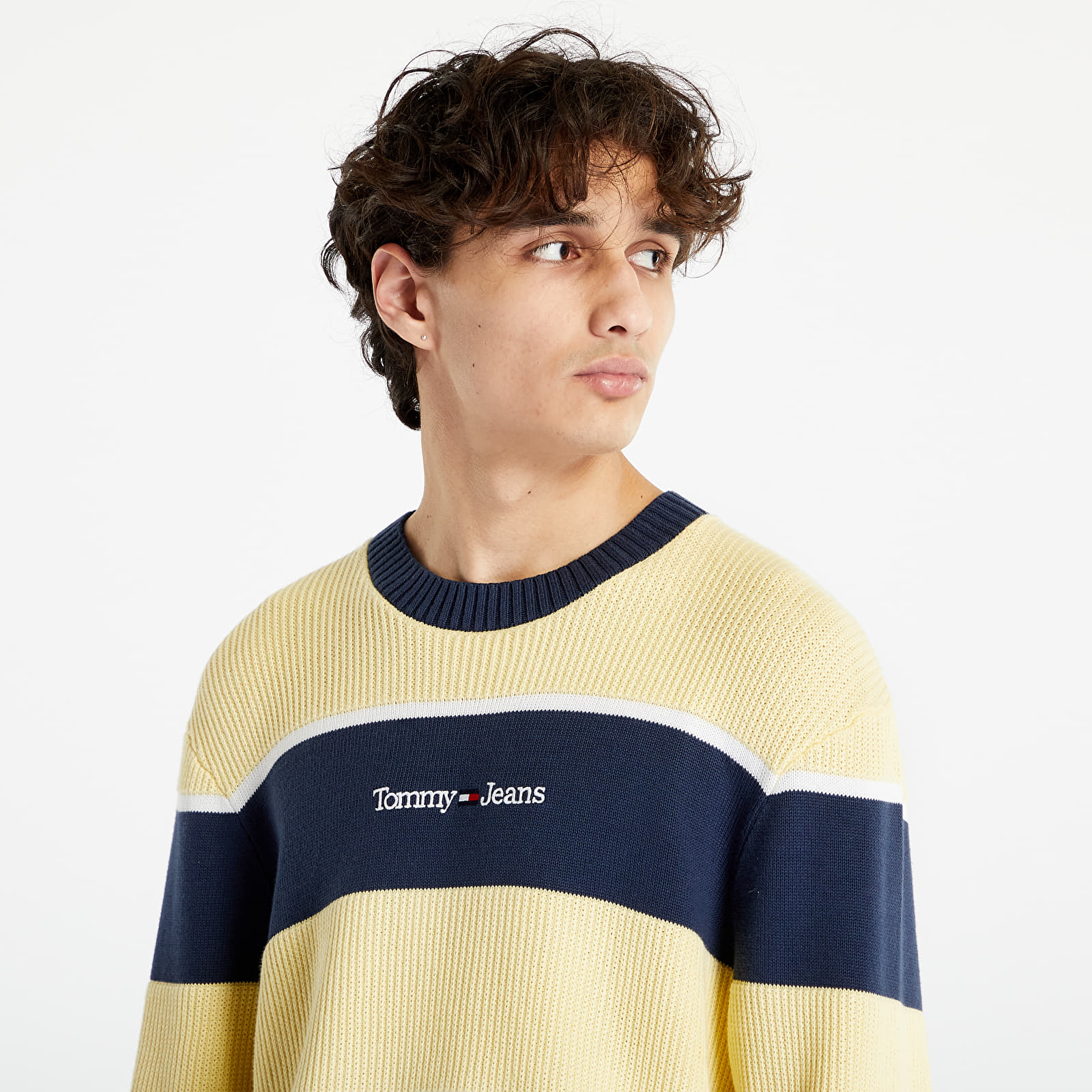 Tommy jeans bold stripe hoodie top