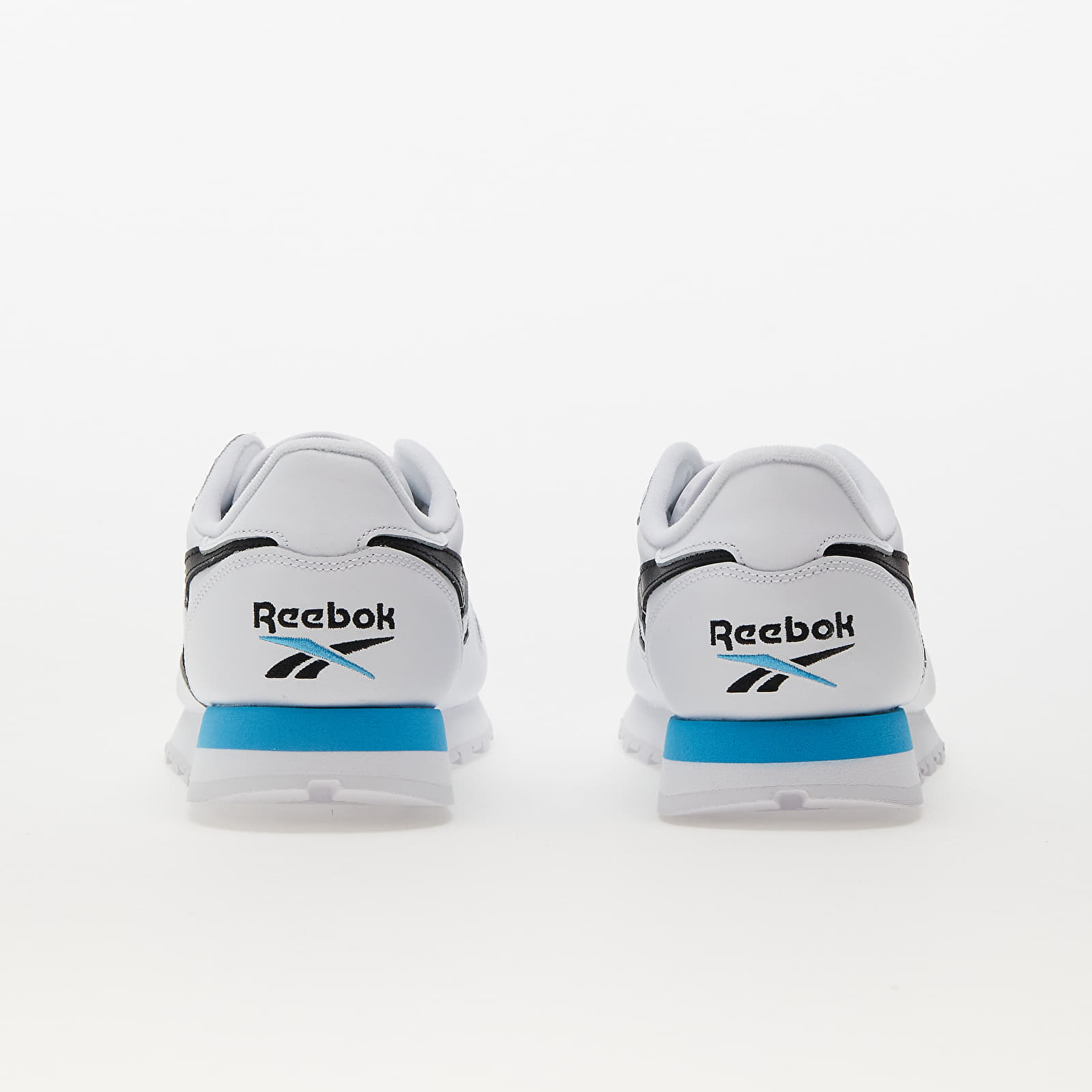 Zapatillas Hombre Reebok Classic Leather Ftw White/ Core Black/ Radiant Aqua