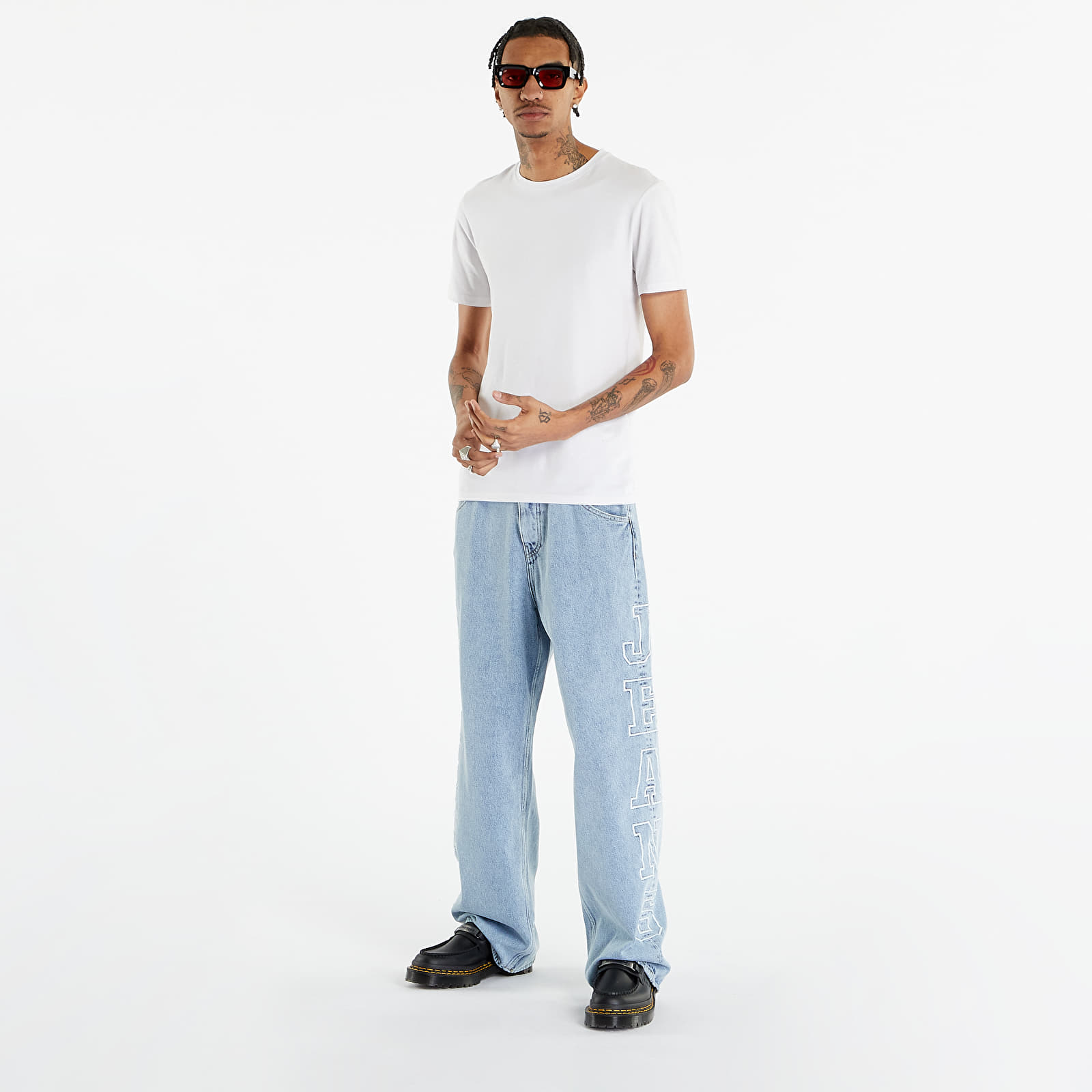 Calças de ganga TOMMY JEANS Aiden Baggy Jeans Denim Light