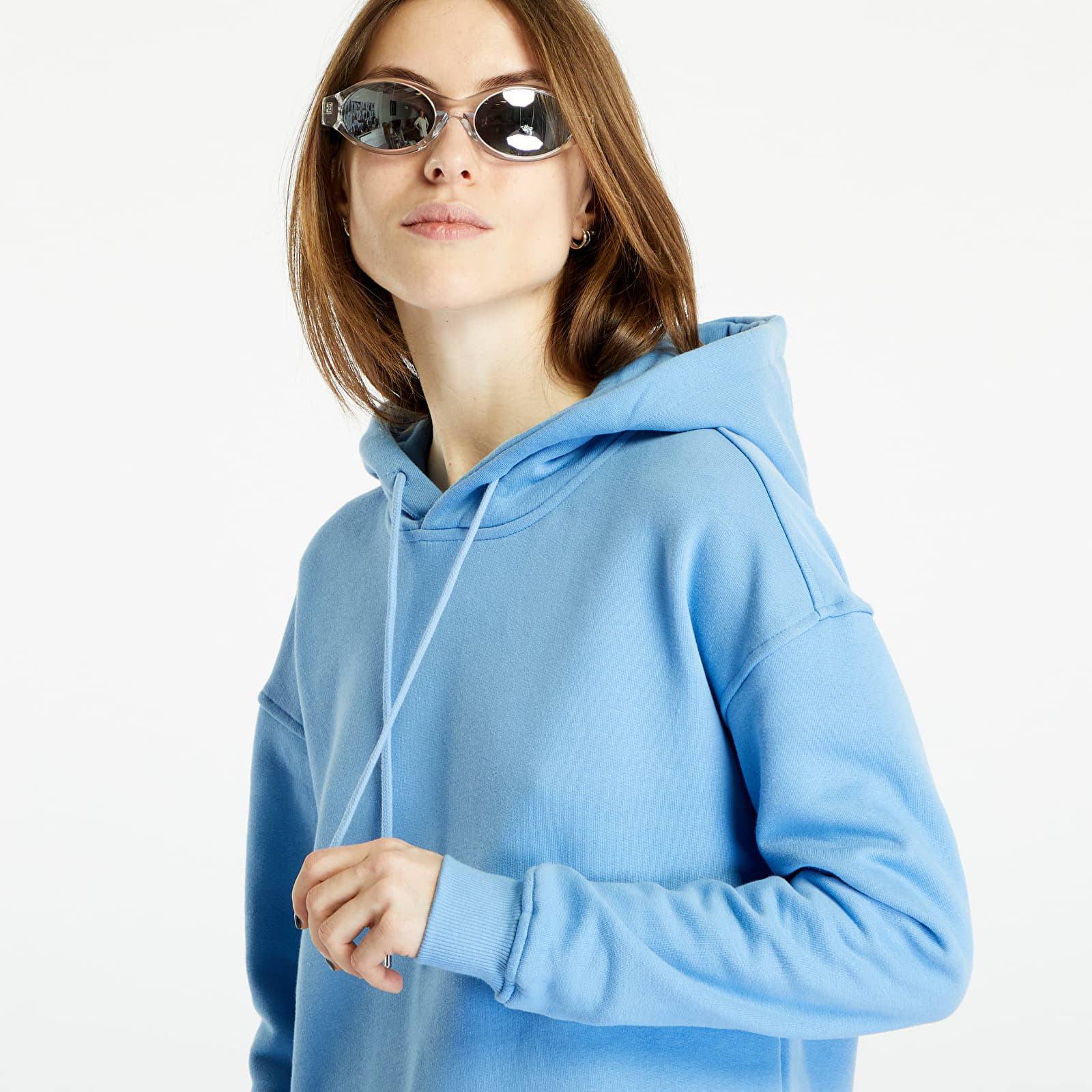 Hoodies and sweatshirts  Urban Classics Ladies Organic Hoody Horizon Blue