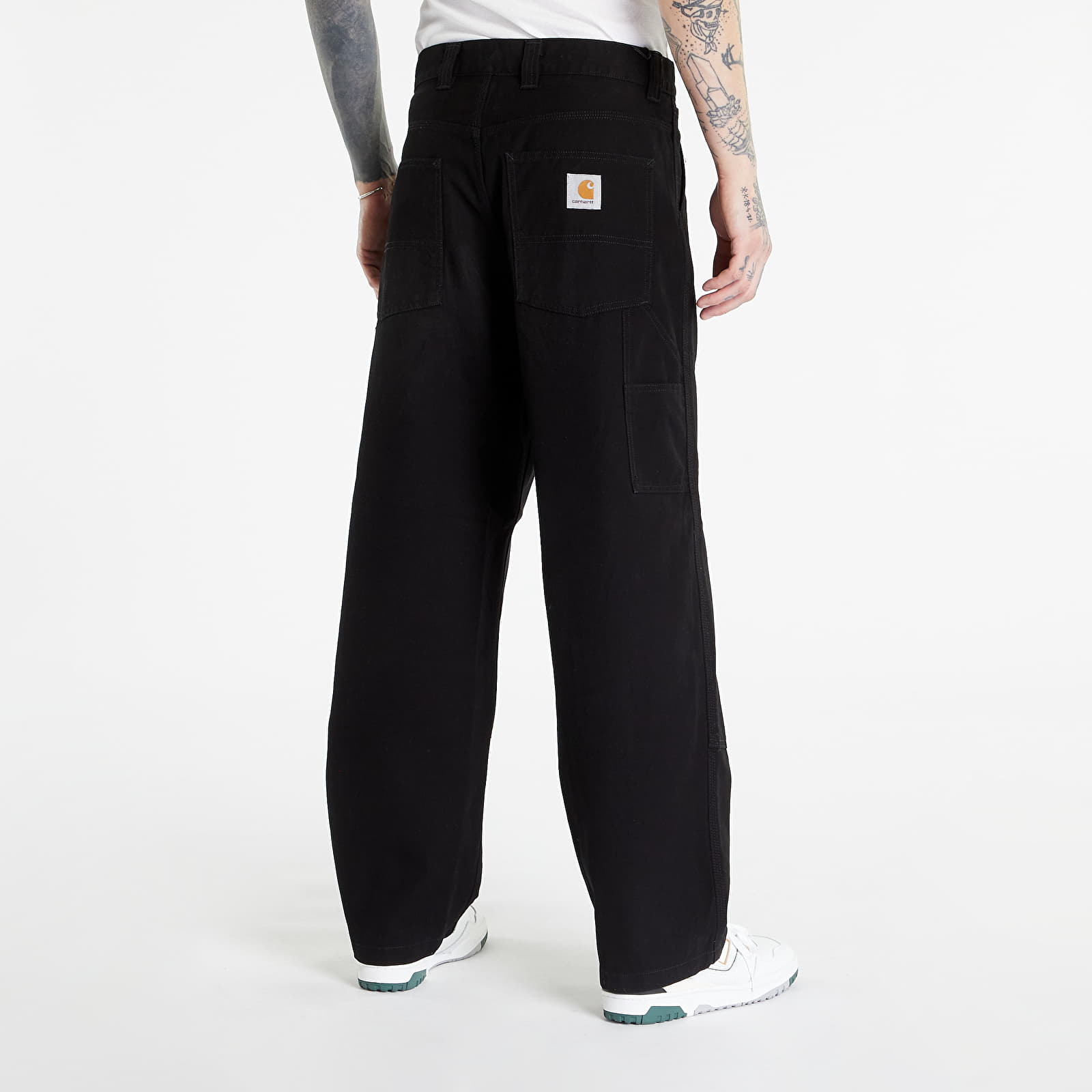 Jeans und Hosen Carhartt WIP Wide Panel Pant Black Rinsed
