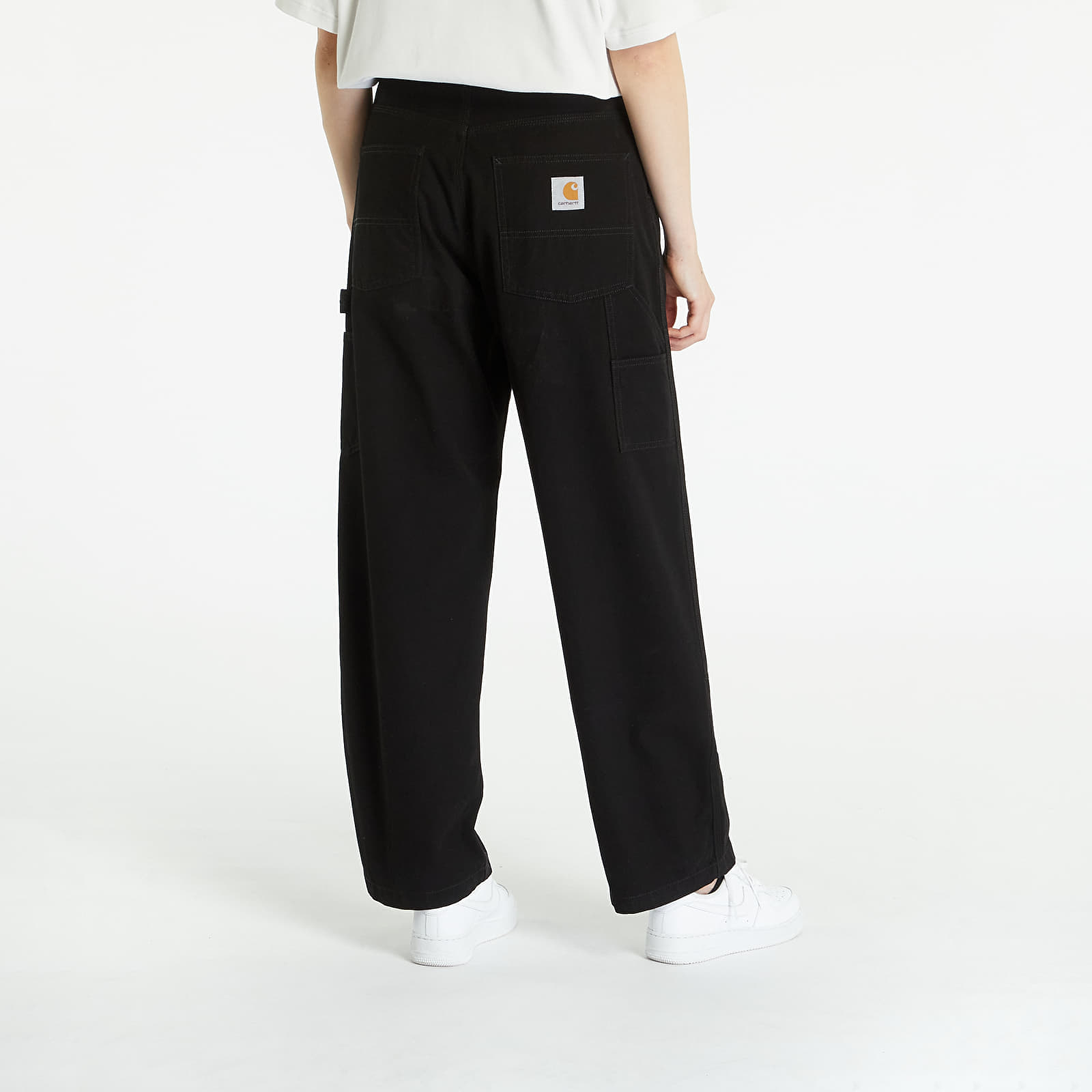 Jeans und Hosen Carhartt WIP Wide Panel Pant Black Rinsed