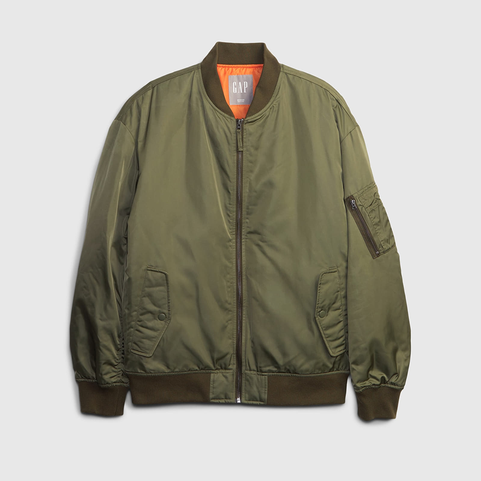 Jackets GAP Ma1 Flight Jacket Jungle Green Queens