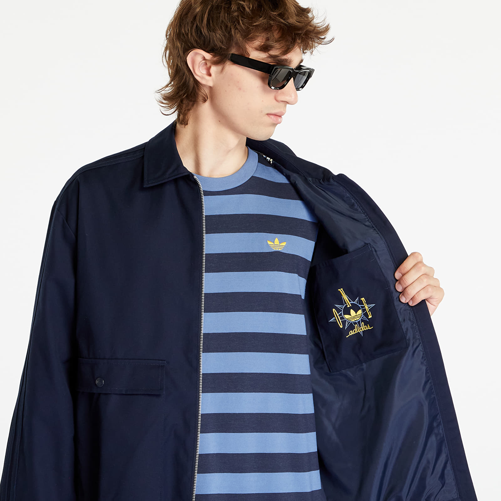 Jacken adidas Originals Nice Dock Jacket Legend Ink Queens