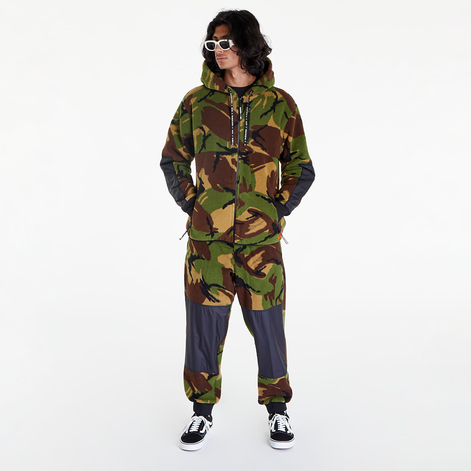 Sweatshirts and Sweaters Vans x Raeburn Fleece Jacket Camo Queens