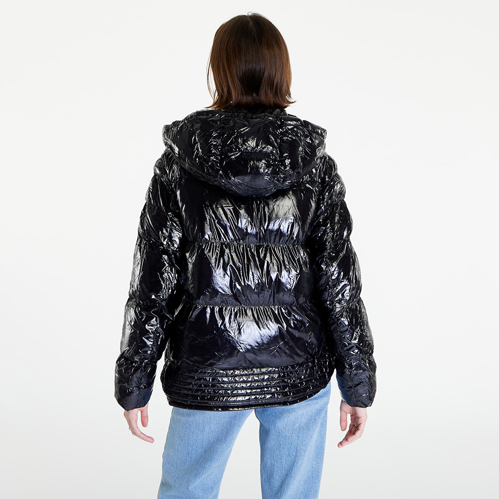 Guess shiny deals puffer jacket
