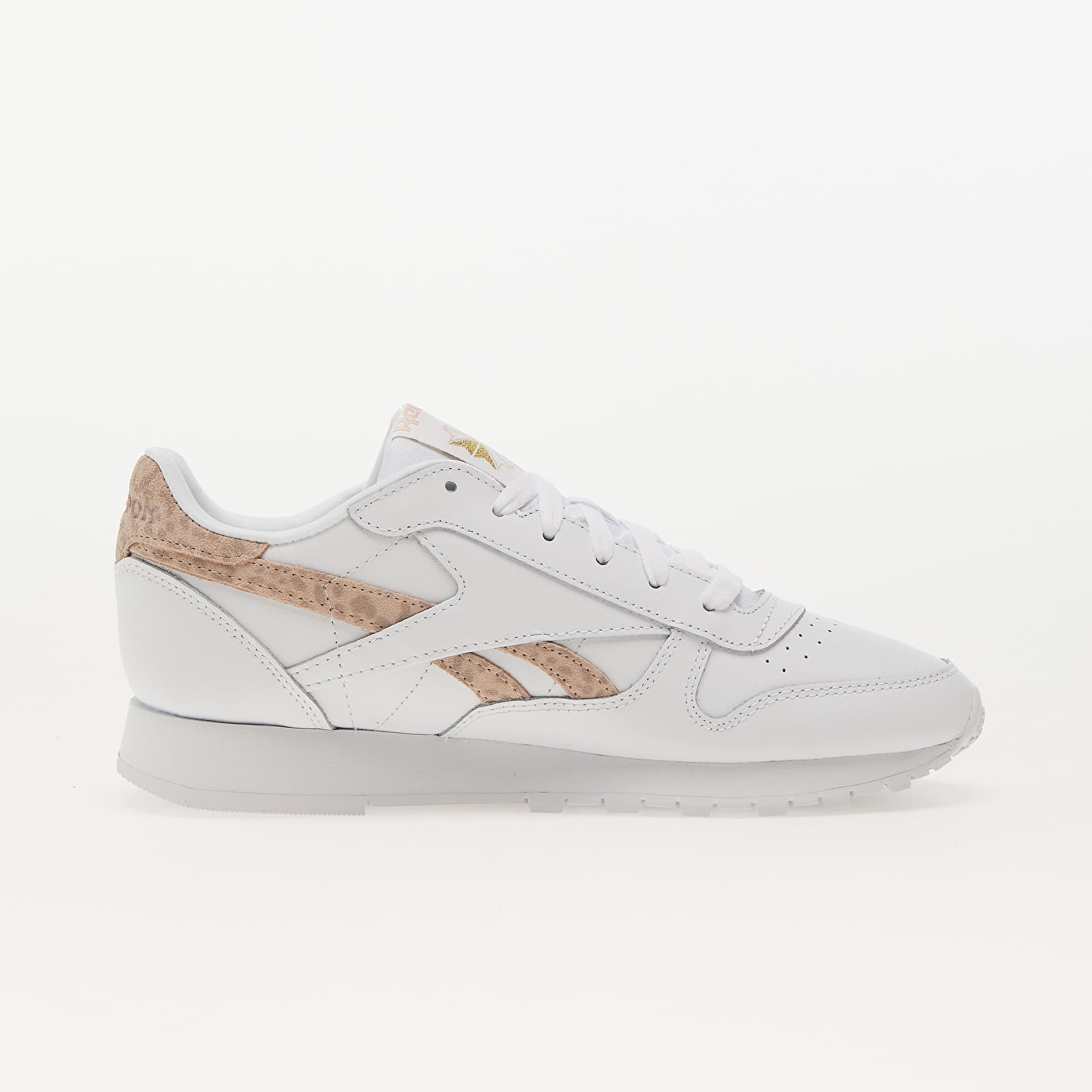 Ténis e sapatos de senhora Reebok Classic Leather Ftw White/ Soft Ecru/ Ftw White