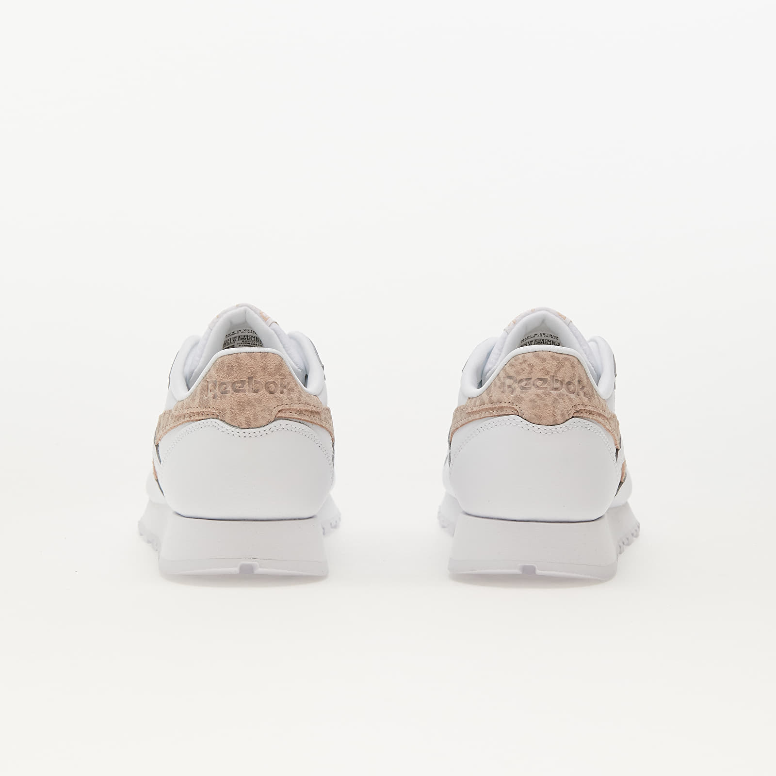 Ténis e sapatos de senhora Reebok Classic Leather Ftw White/ Soft Ecru/ Ftw White