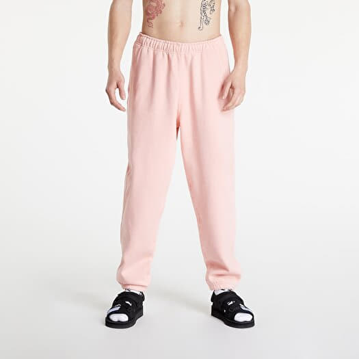 Sweatpants Nike Solo Swoosh Men s Fleece Pants Bleached Coral White Queens