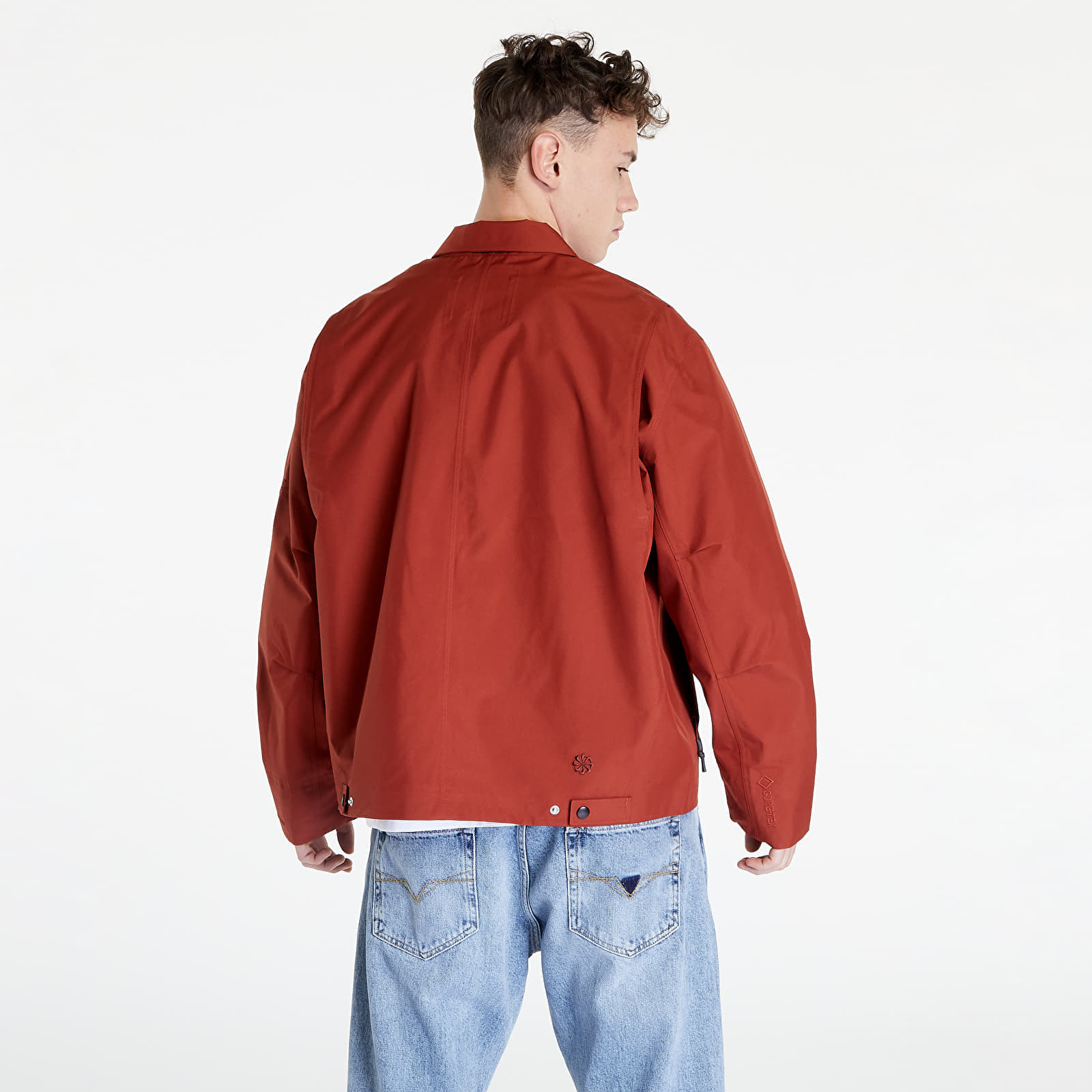Jakas Nike Sportswear Storm-FIT ADV GORE-TEX Tech-Pack Men's Full-Zip Worker Jacket Mars Stone/ Oxen Brown