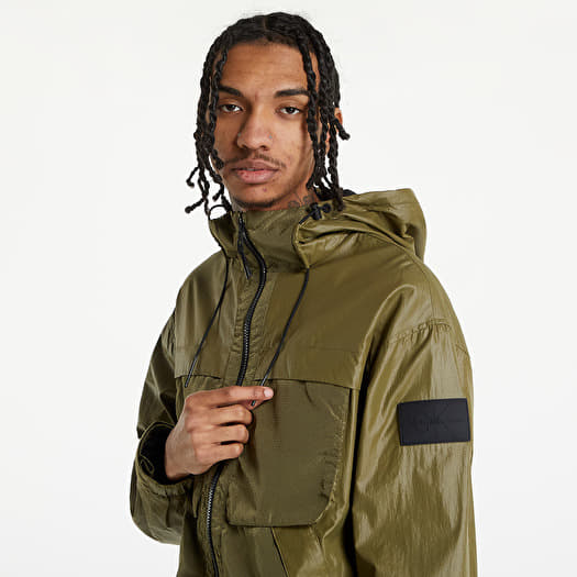 Wet look parka hot sale