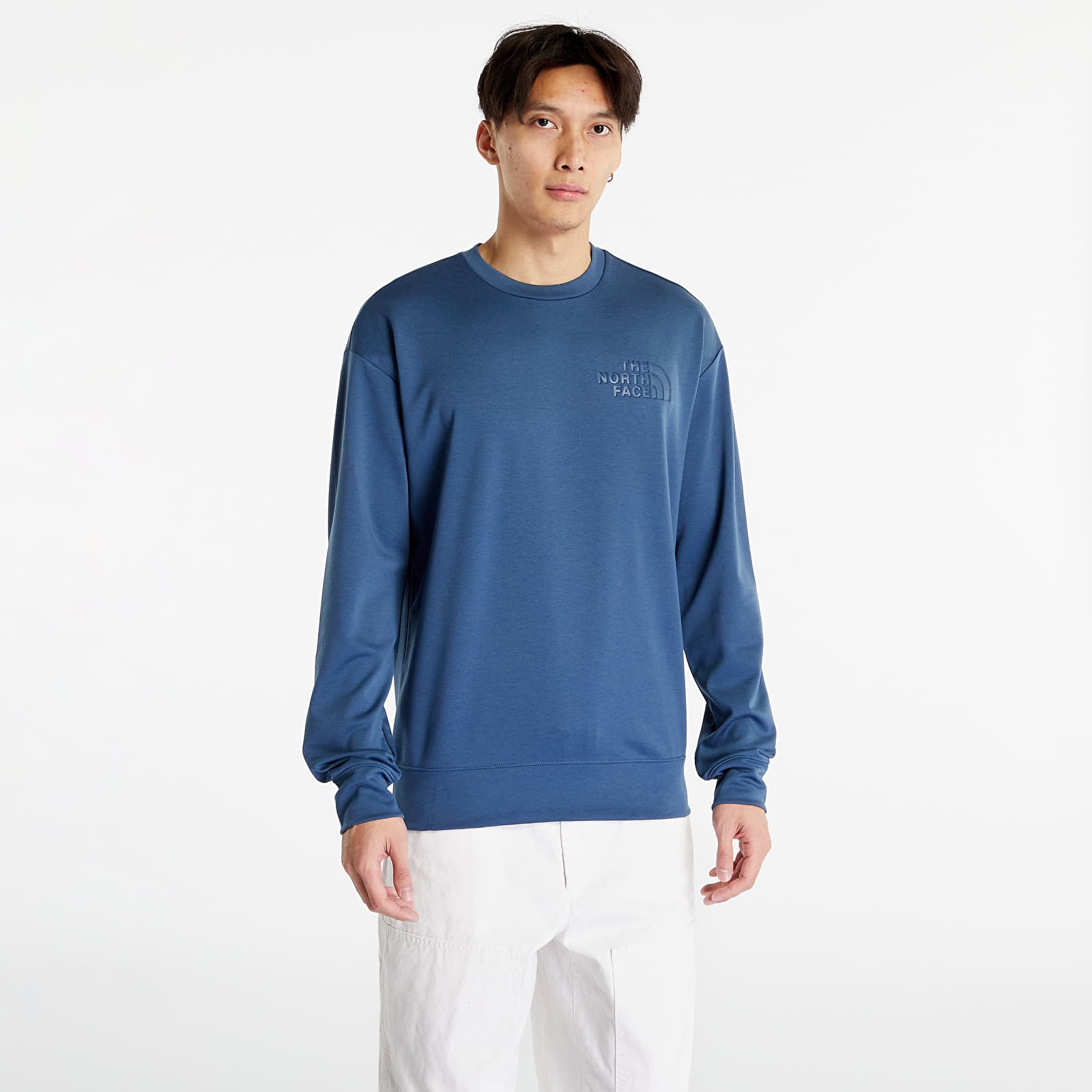 Sweatshirt The North Face Spacer Air Crew Shady Blue Light Heather XXL