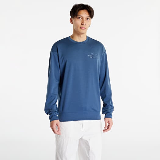 Mikina The North Face Spacer Air Crew Shady Blue Light Heather