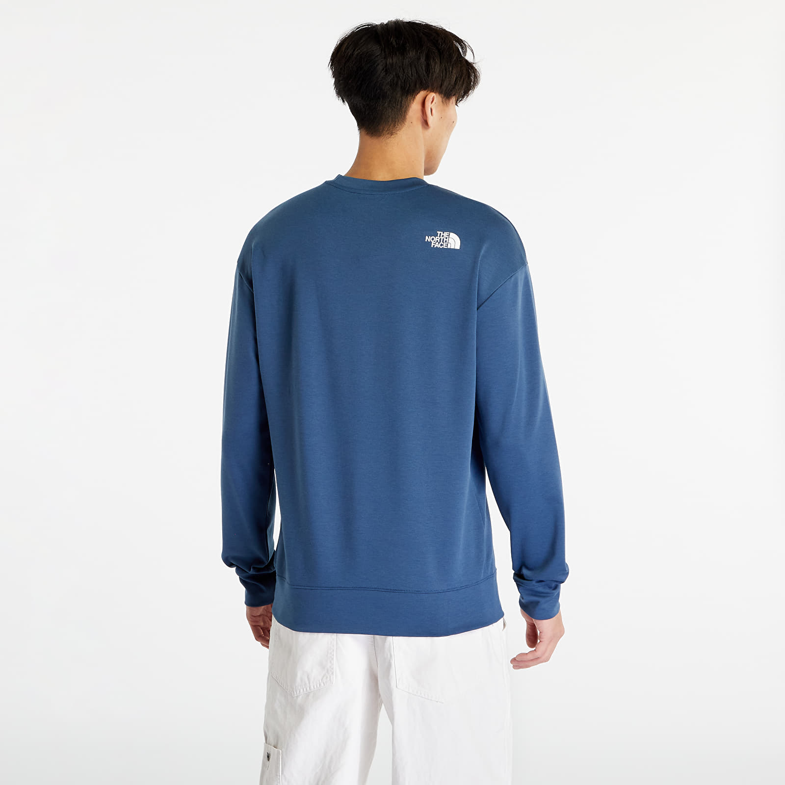 Bluzy The North Face Spacer Air Crew Shady Blue Light Heather