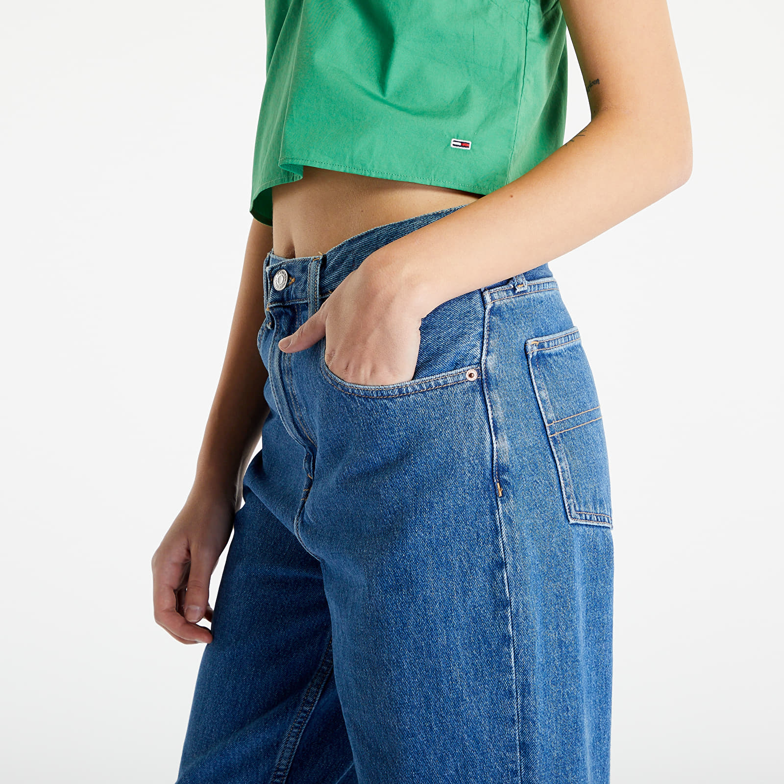 Jeans TOMMY JEANS Mom Jeans Ultra High Rise Tapered Denim Medium