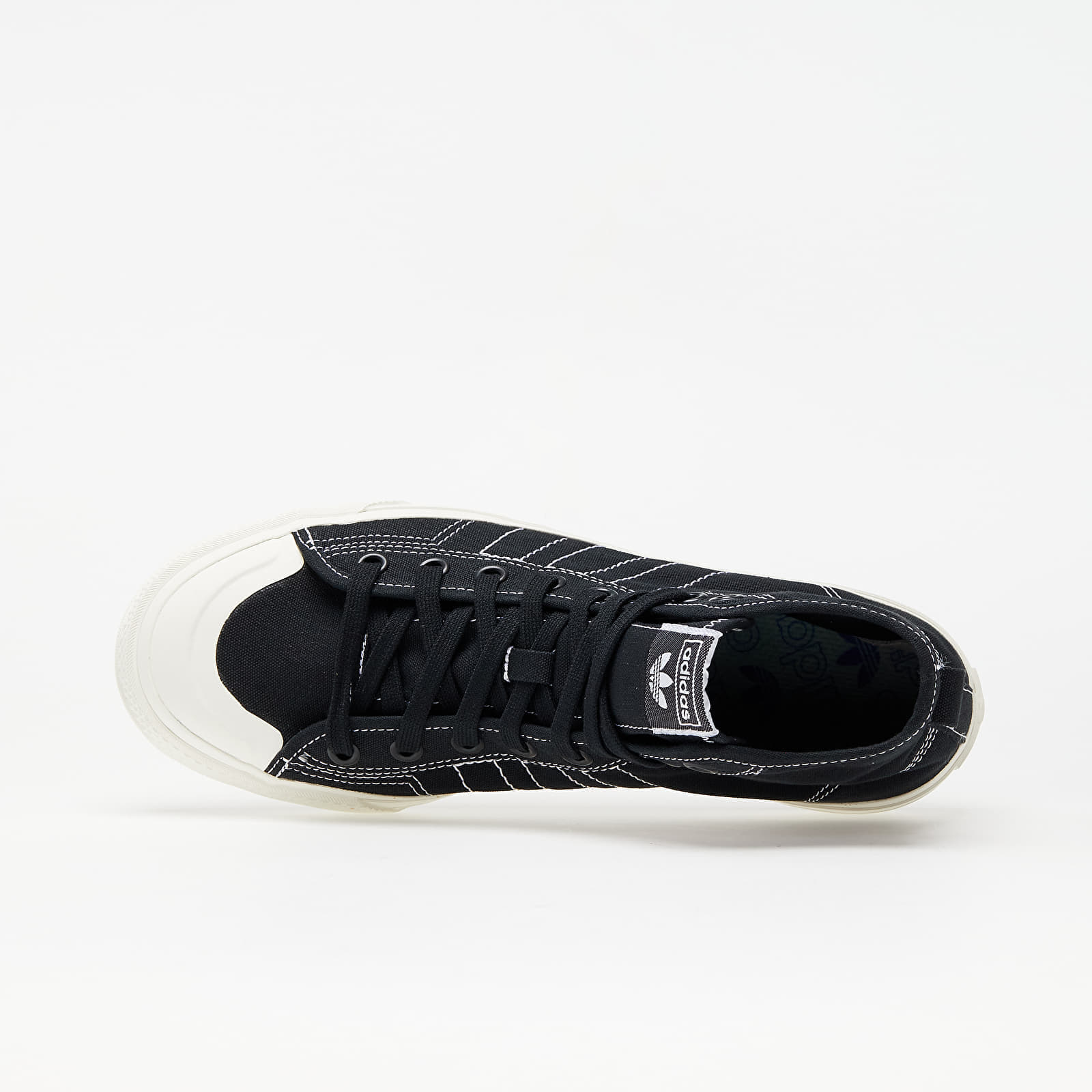 Zapatillas Hombre adidas Originals Nizza Hi Rf Core Black/ Ftw White/ Off White