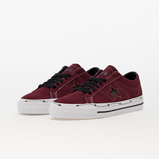 Converse one cheap star deep bordeaux