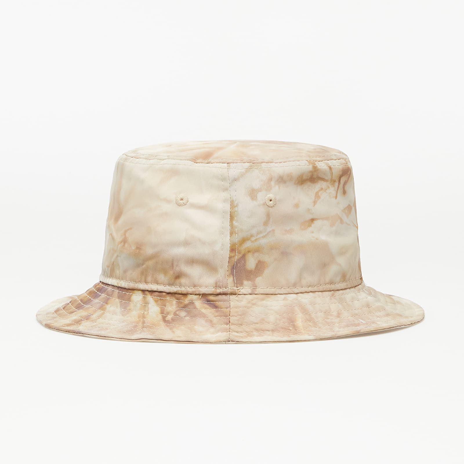 Hats New Era Nylon Wash Bucket Hat Stone Queens