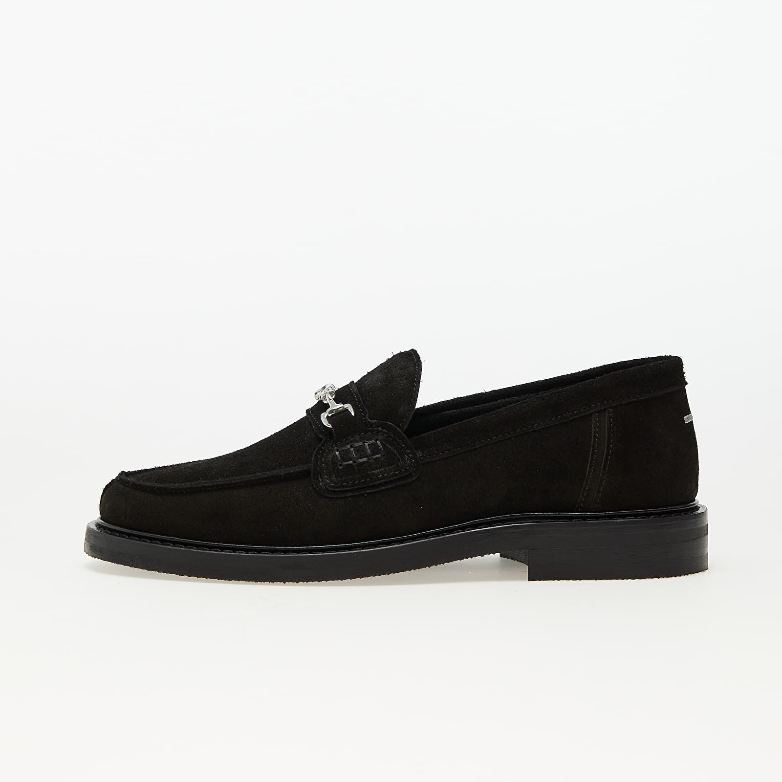 Men's sneakers and shoes Filling Pieces Loafer Suede Black