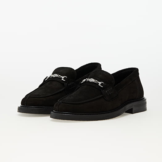 Herenschoenen Filling Pieces Loafer Suede Black Queens
