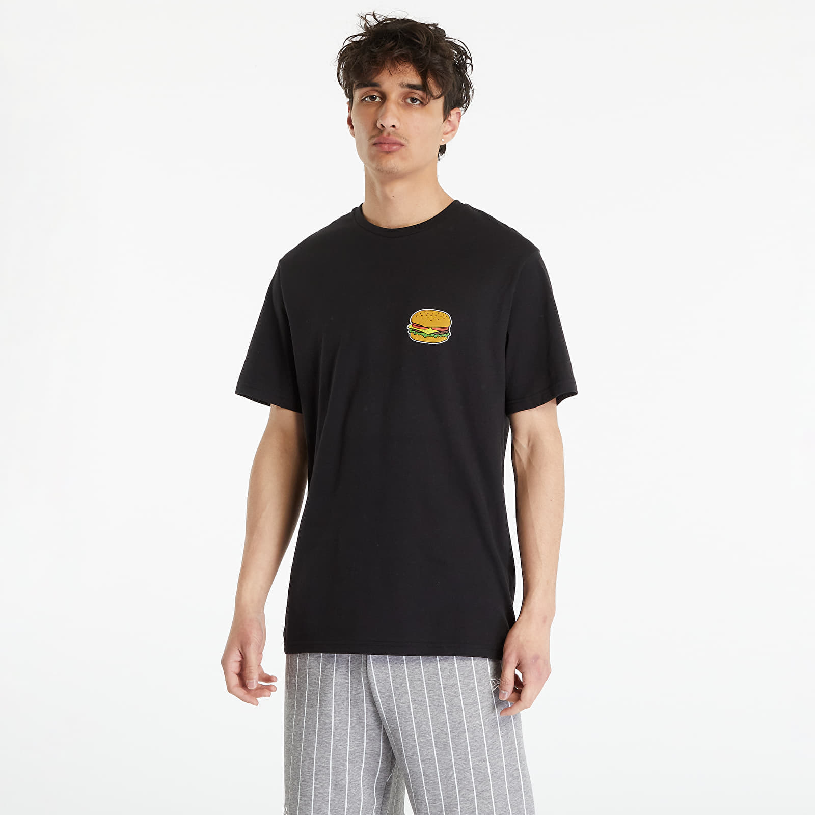 T-shirts New Era Hamburger Graphic T-Shirt Black/ Stone