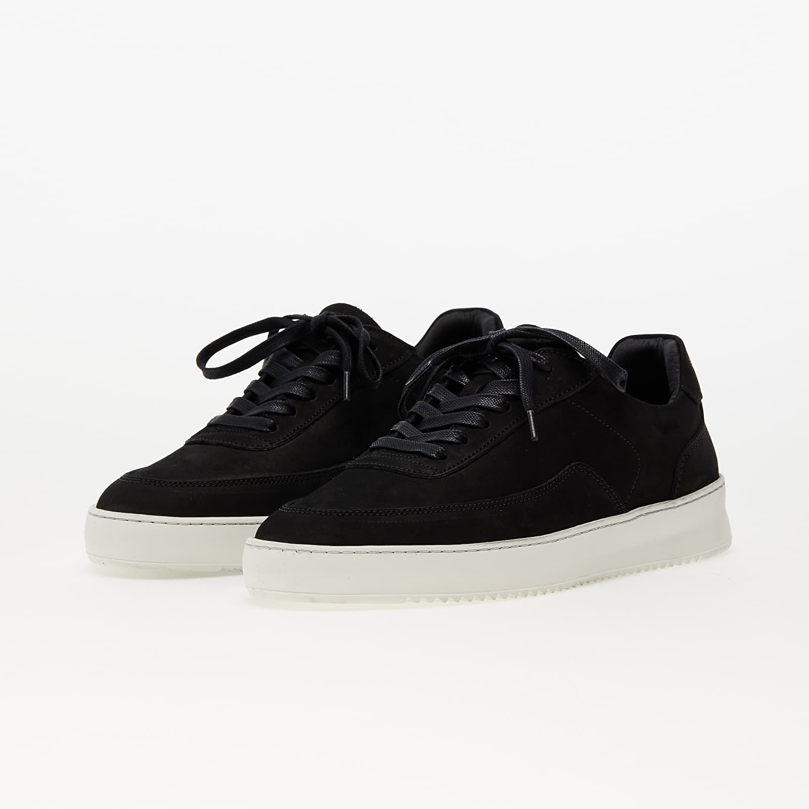 Men's sneakers and shoes Filling Pieces Mondo 2.0 Ripple Nubuck Black