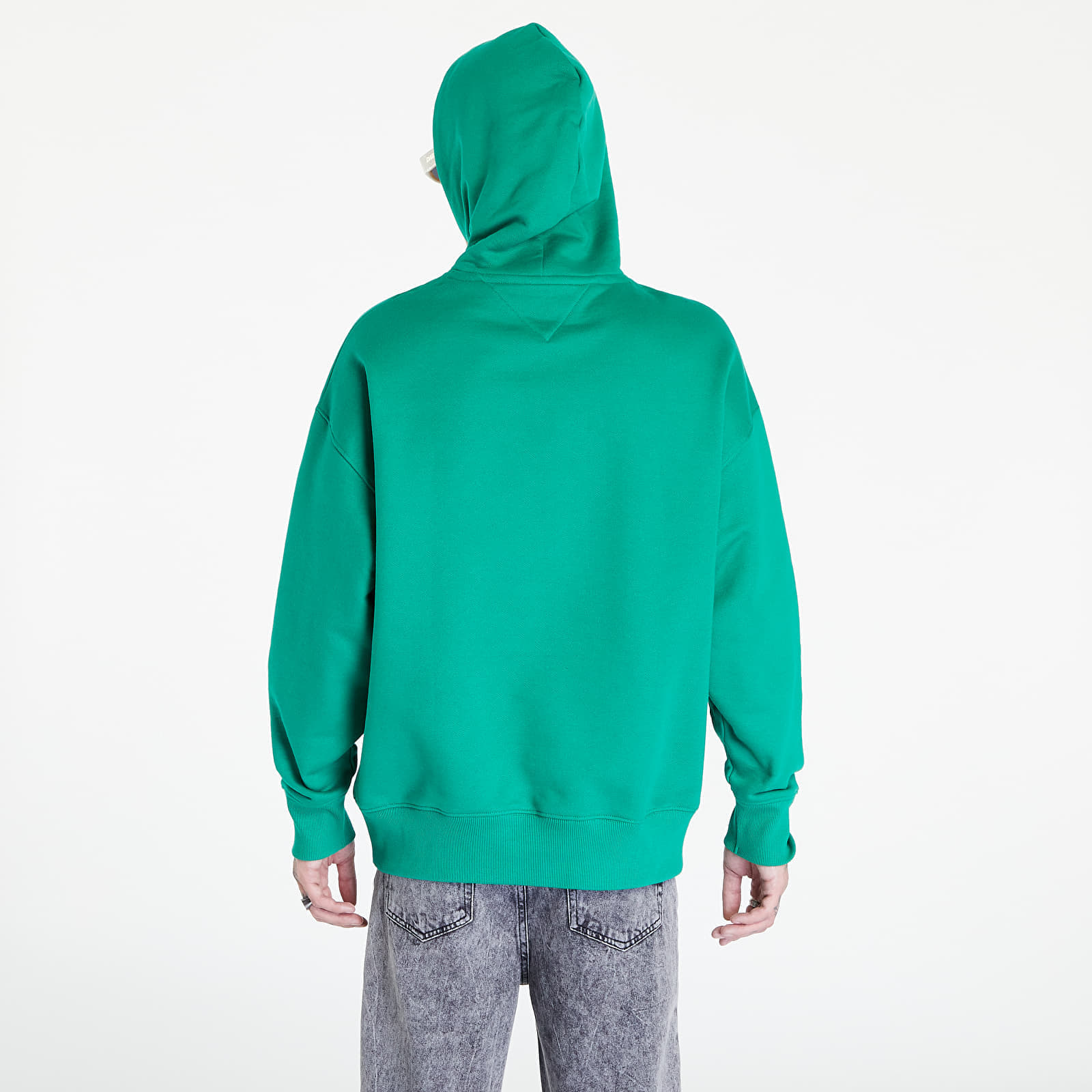Sweatshirts und Pullover Tommy Jeans Tommy Badge Hoodie Green
