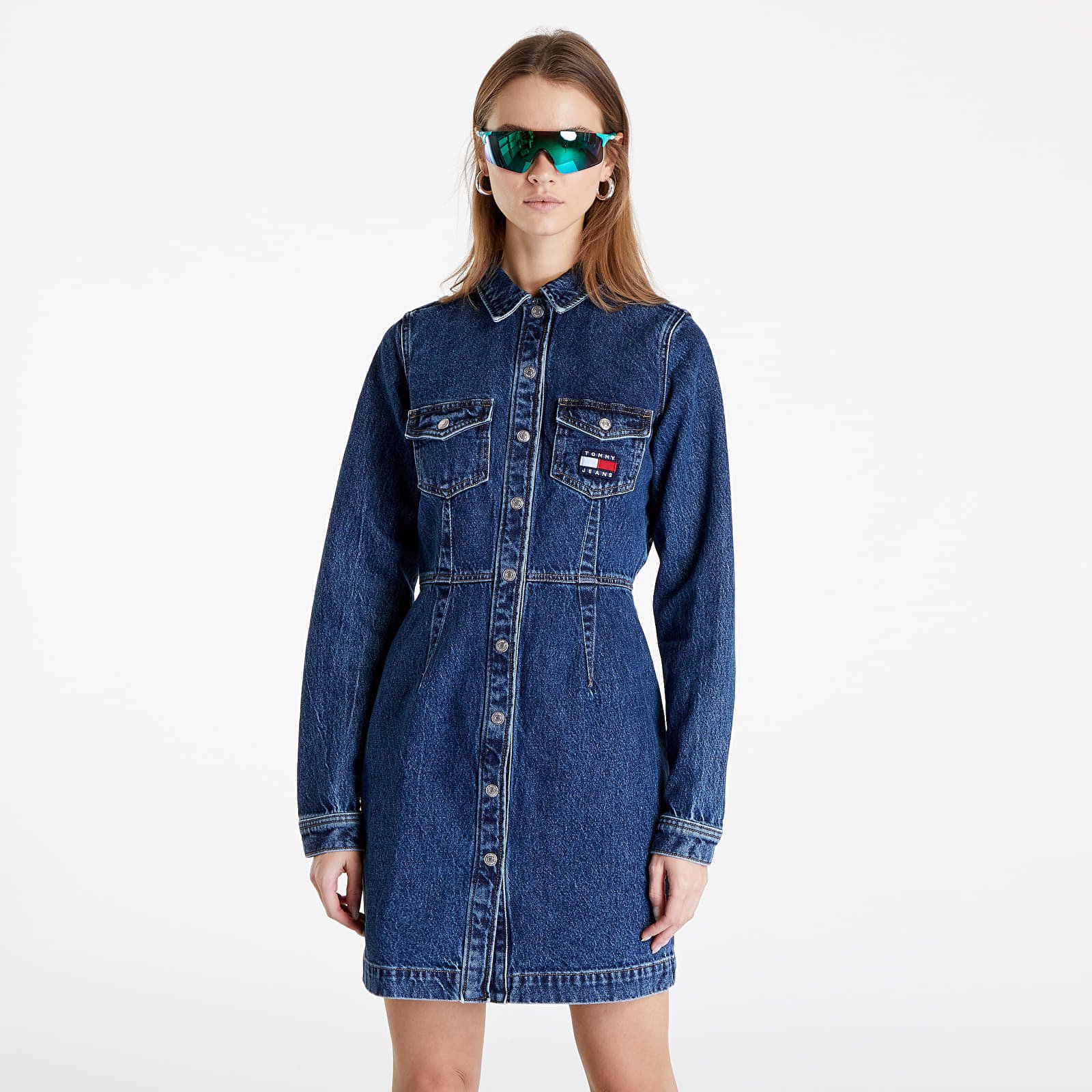 Платья TOMMY JEANS Slim Denim Dress Denim Medium