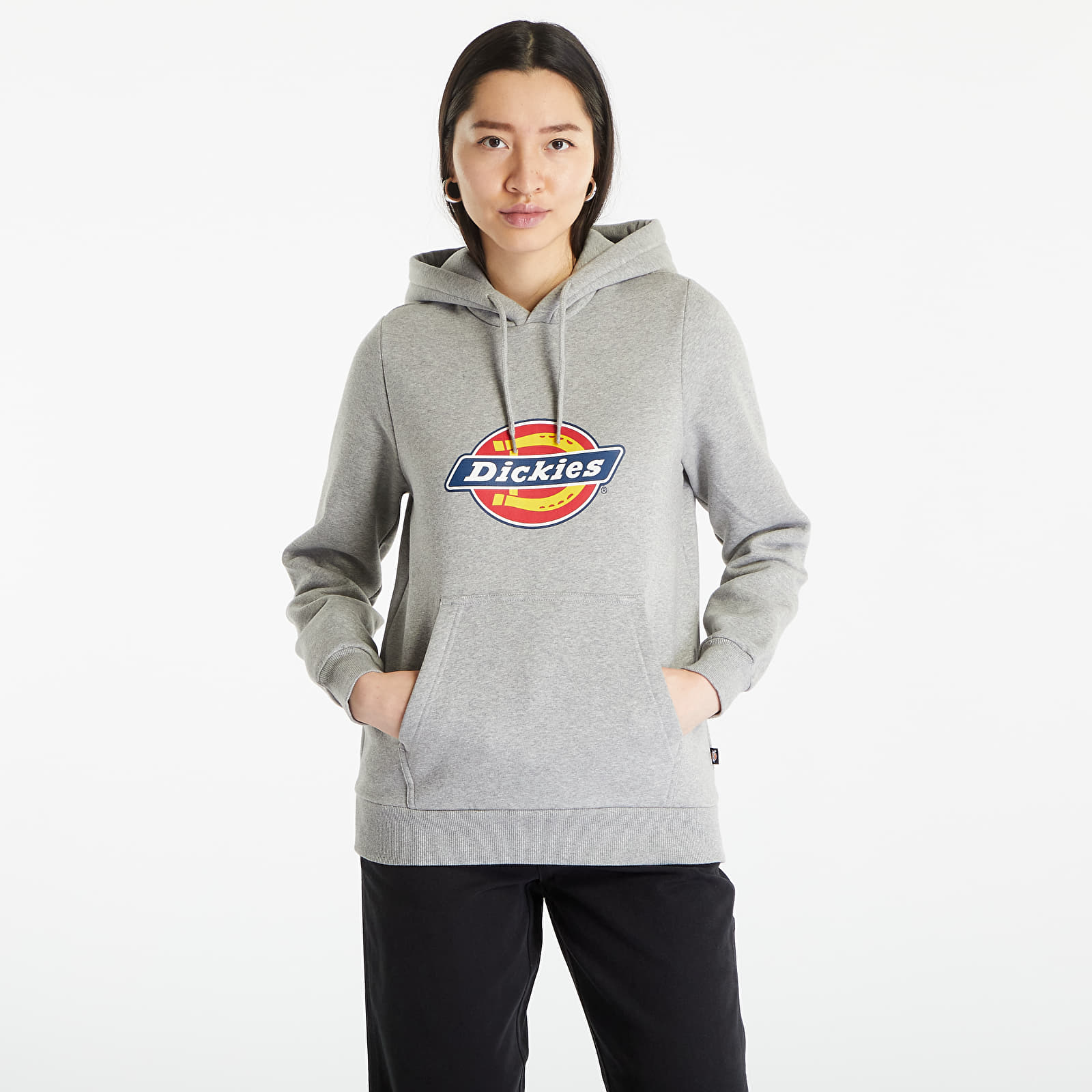 Hoodies and sweatshirts  Dickies Icon Logo Hoodie Grey Melange