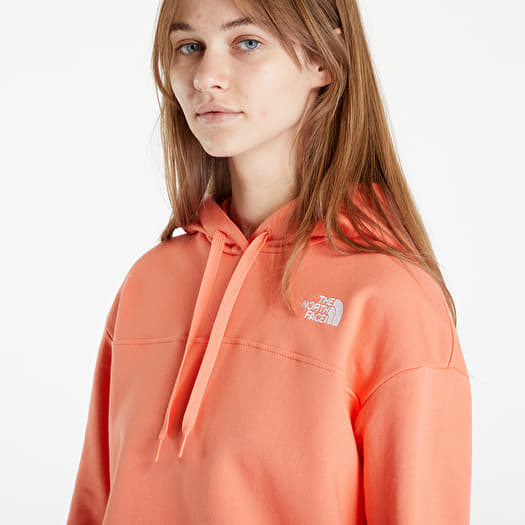 Womens orange north face jacket best sale