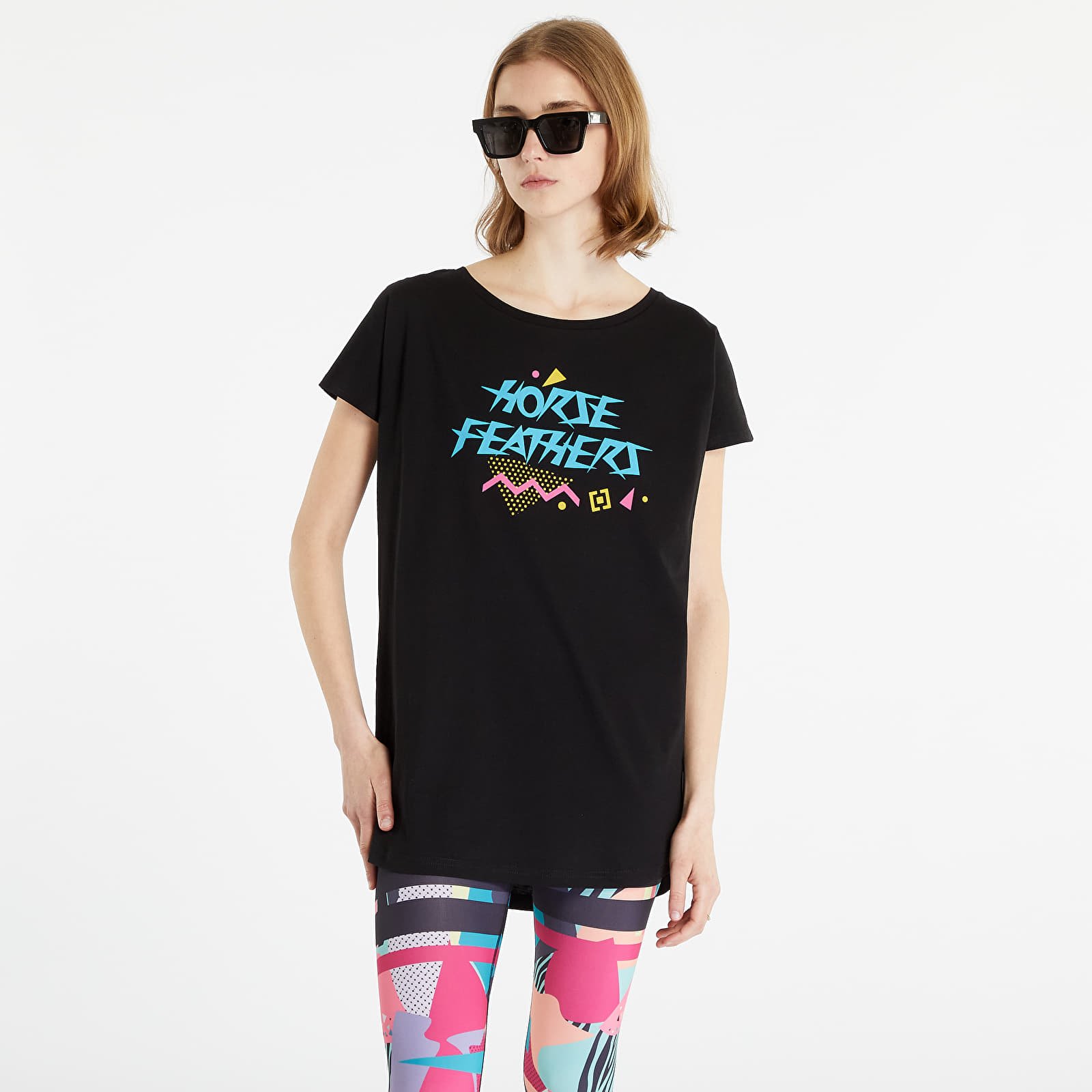T-shirts Horsefeathers Regina Top Black