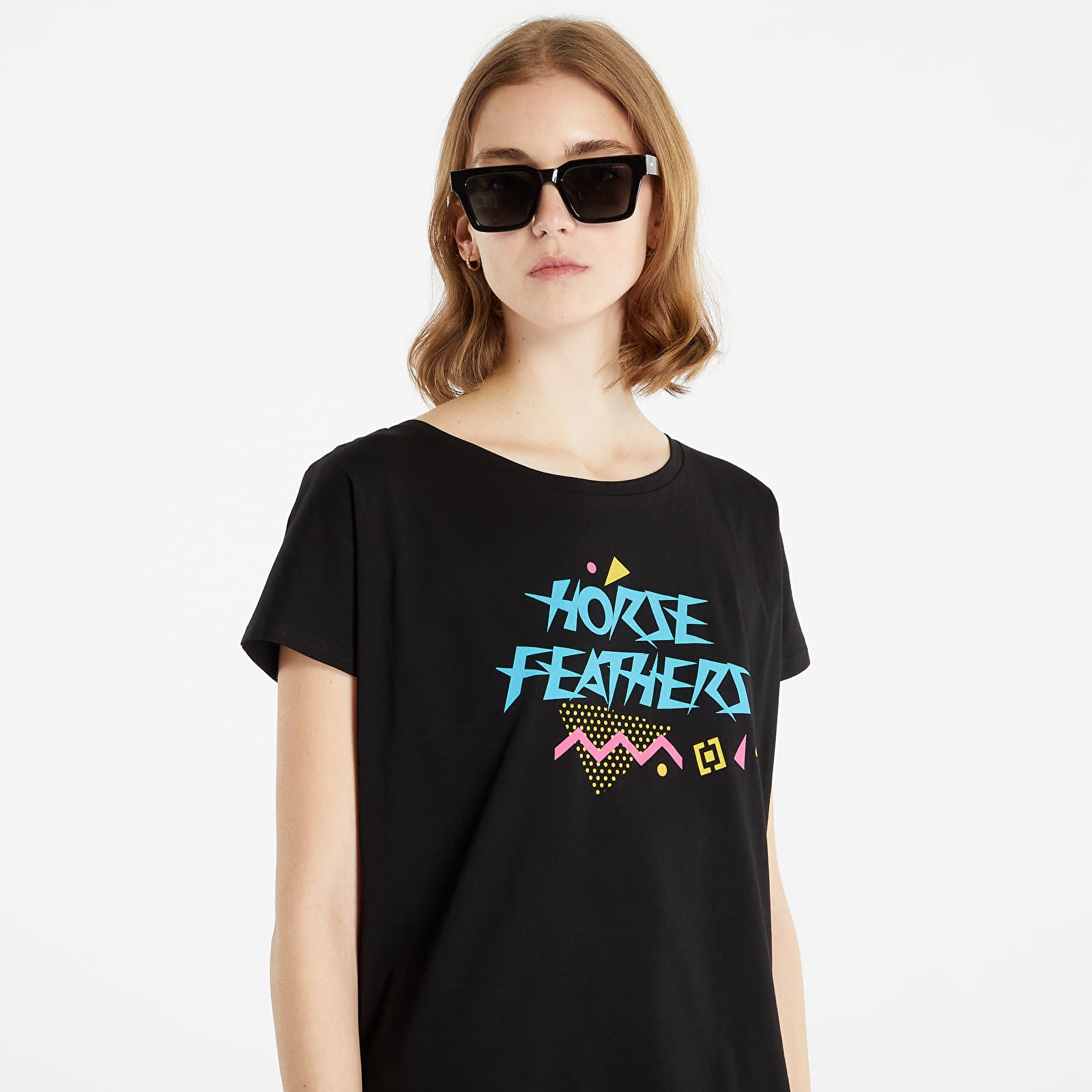 T-shirts Horsefeathers Regina Top Black