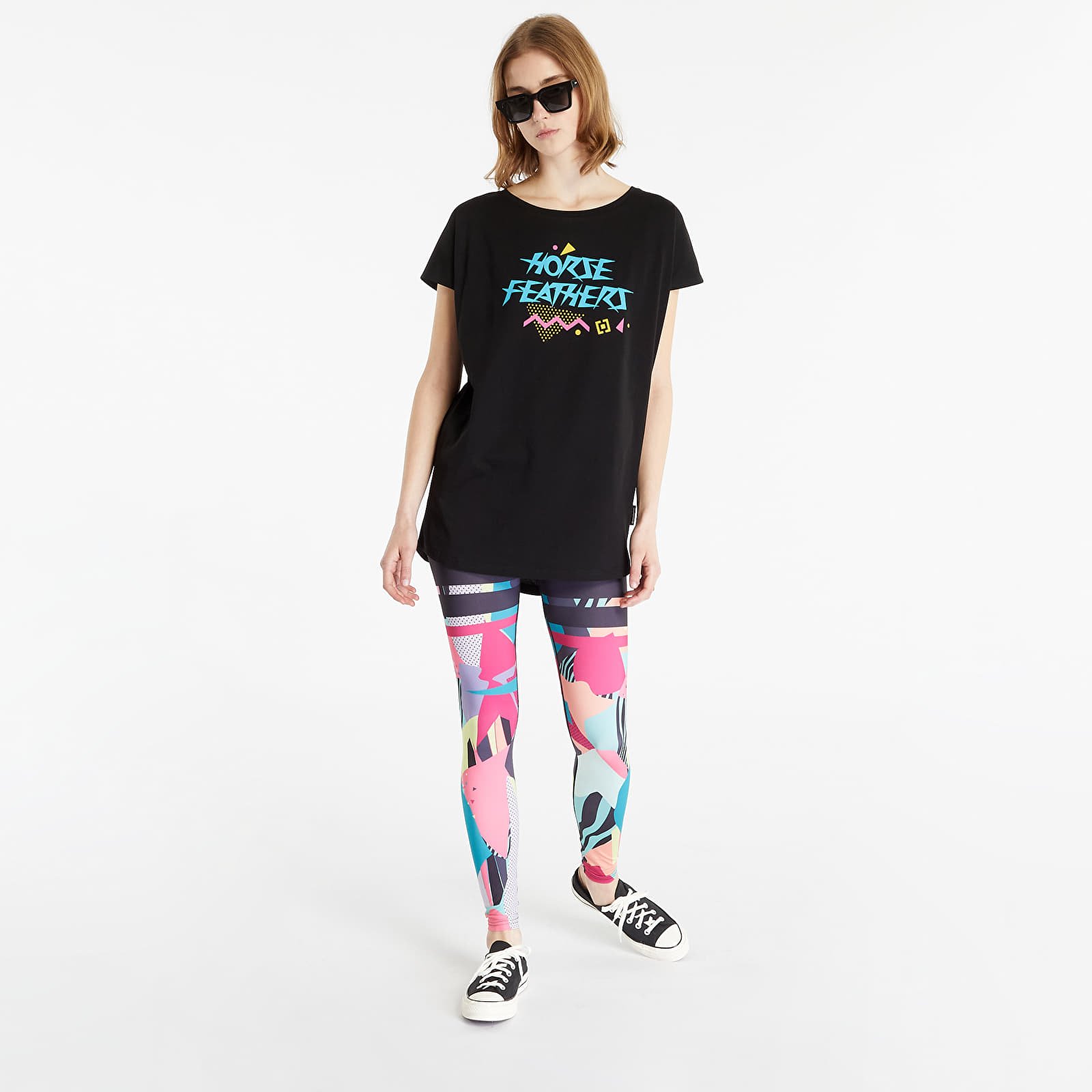 T-shirts Horsefeathers Regina Top Black