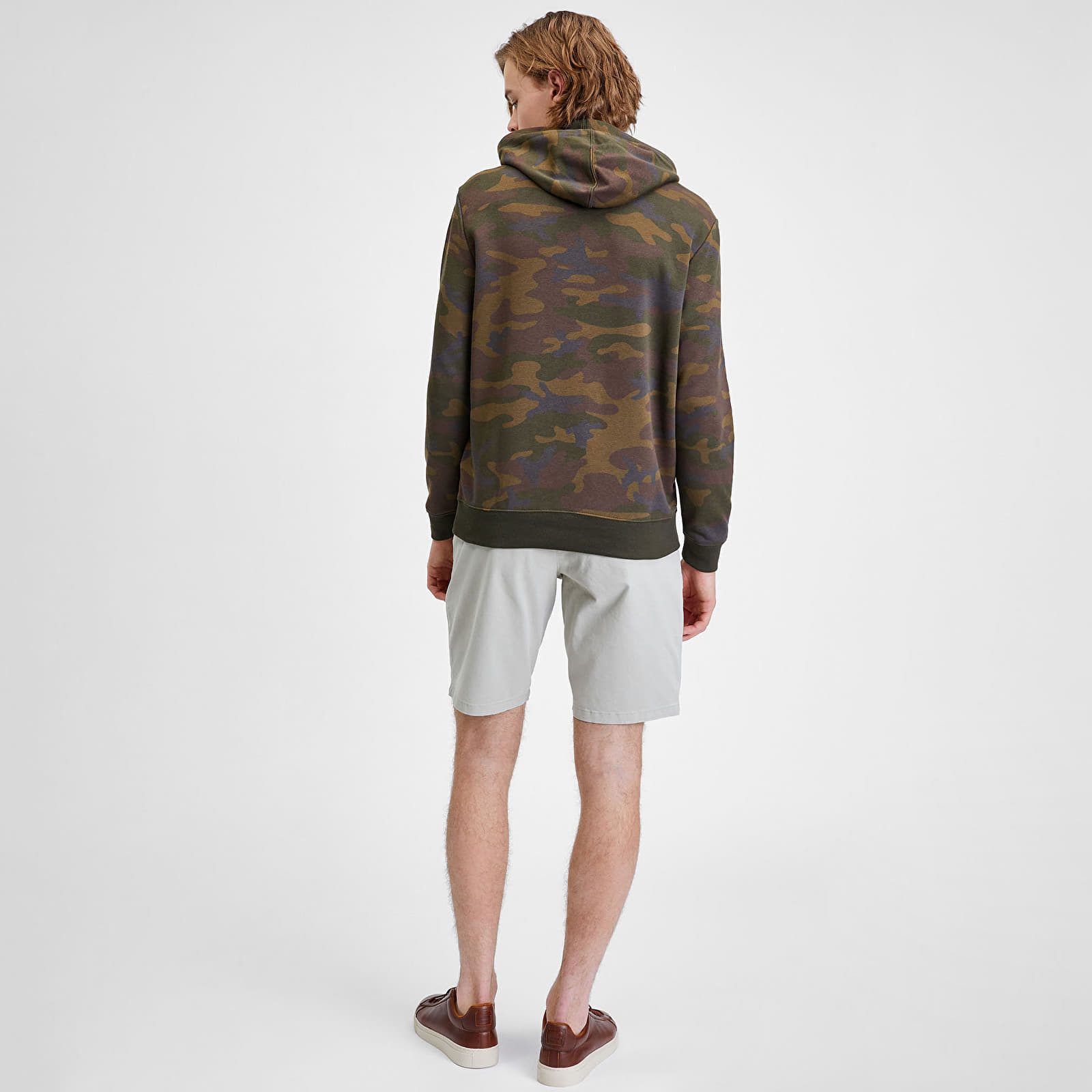 Φούτερ GAP V-Printed Heritage Logo Po Green Camo L