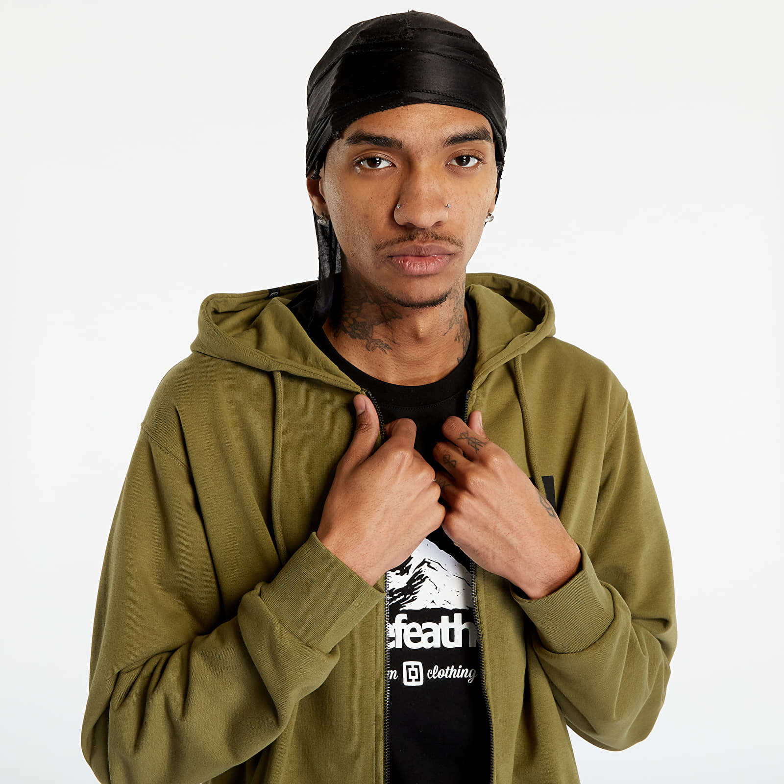 Mikiny Horsefeathers Dawson Sweatshirt Lizard