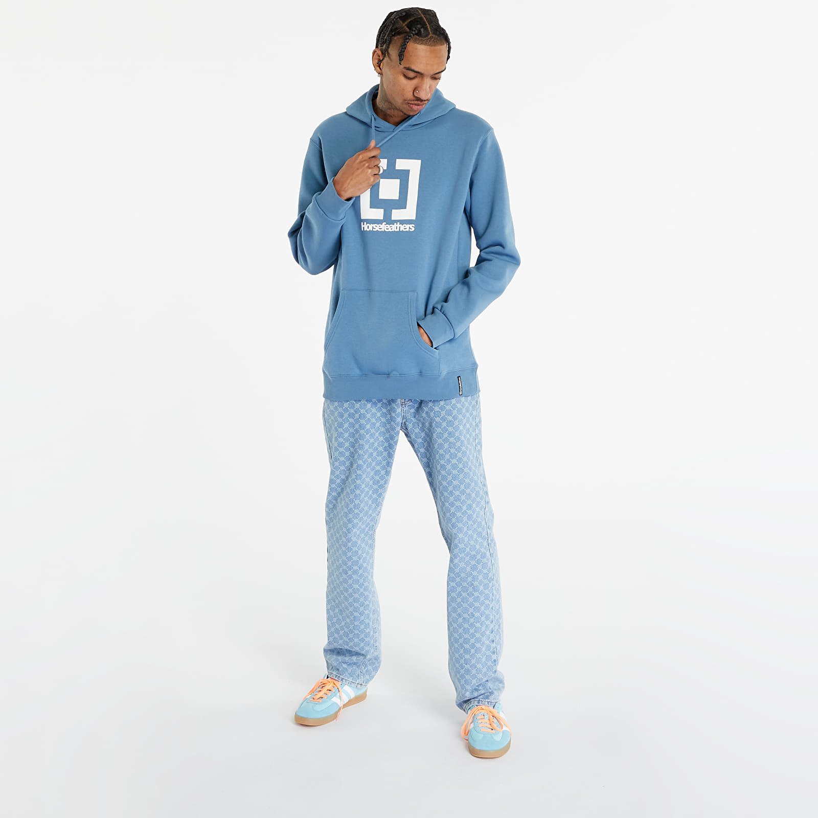 Φούτερ Horsefeathers Leader Hoodie Blue Heaven
