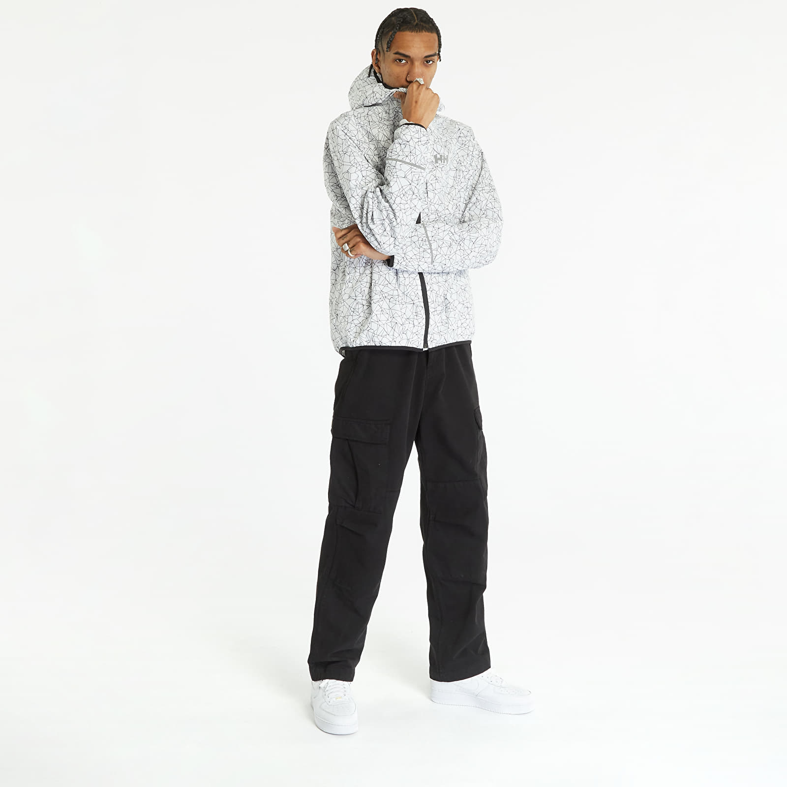 Windjacke Helly Hansen Fast Hellytech Jacket White Print