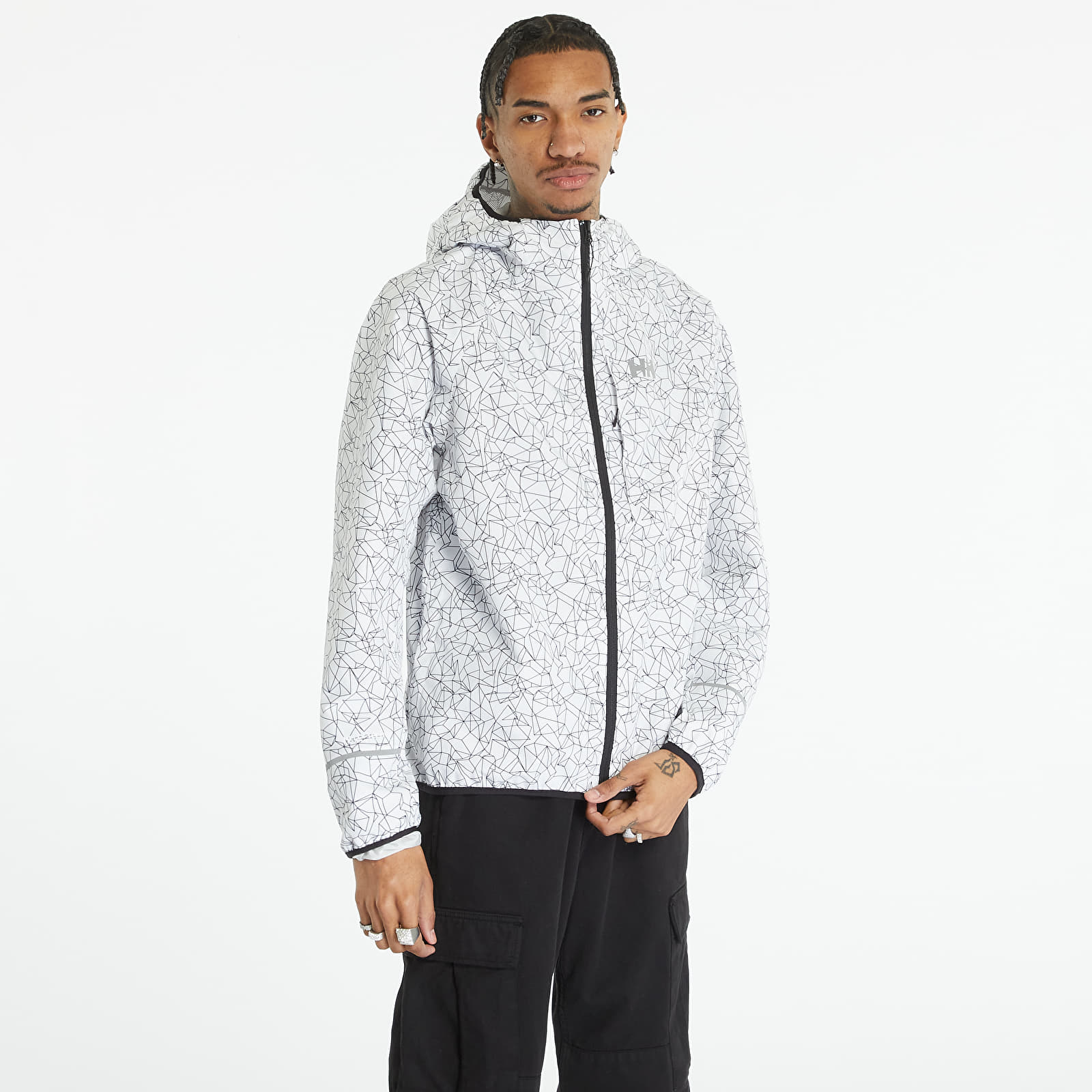 Windjacke Helly Hansen Fast Hellytech Jacket White Print
