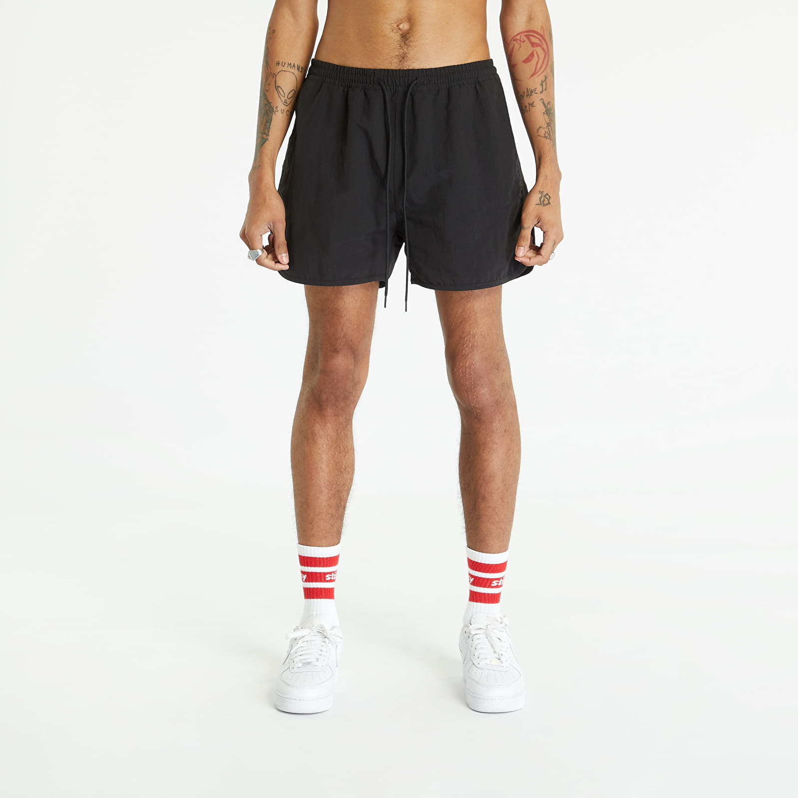 Pánské plavky Carhartt WIP Rune Swim Short Black 