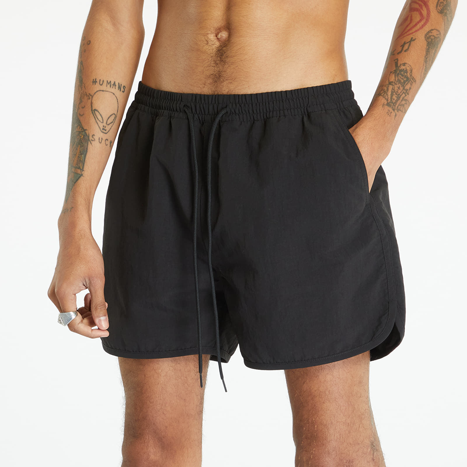 Pánské plavky Carhartt WIP Rune Swim Short Black 