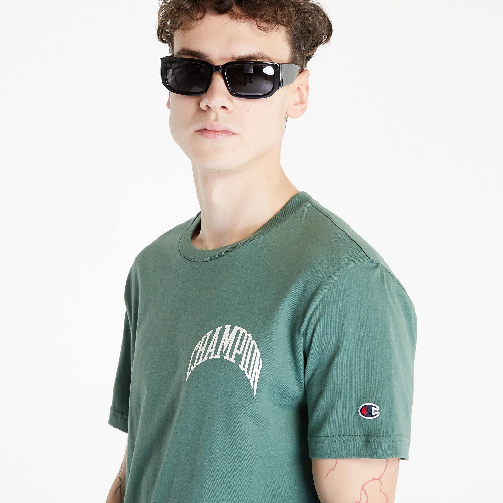 Trička Champion Crewneck T-Shirt Green