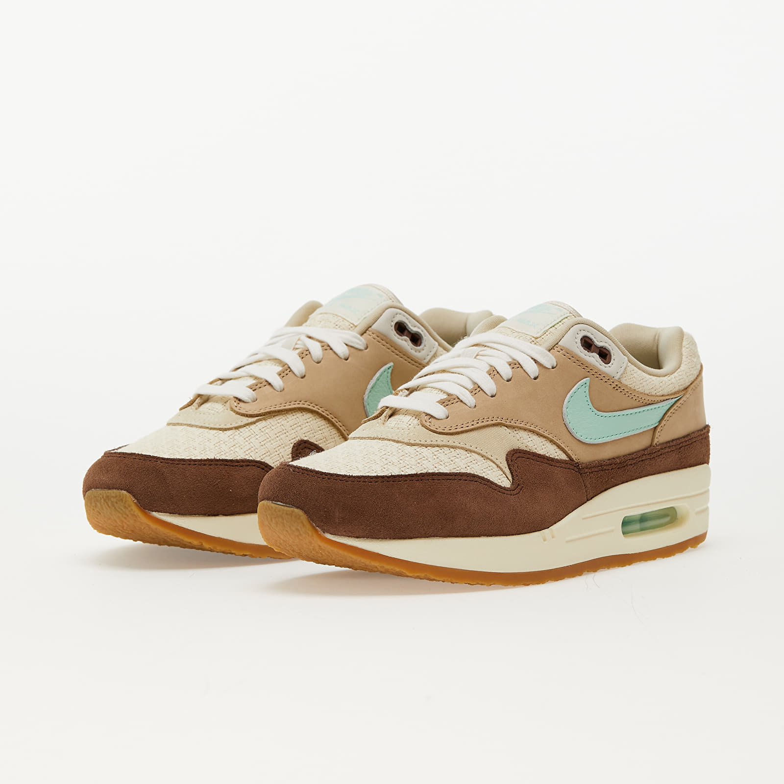 Zapatillas Hombre Nike Air Max 1 Premium Medium Brown/ Mint Foam-Mushroom-Muslin