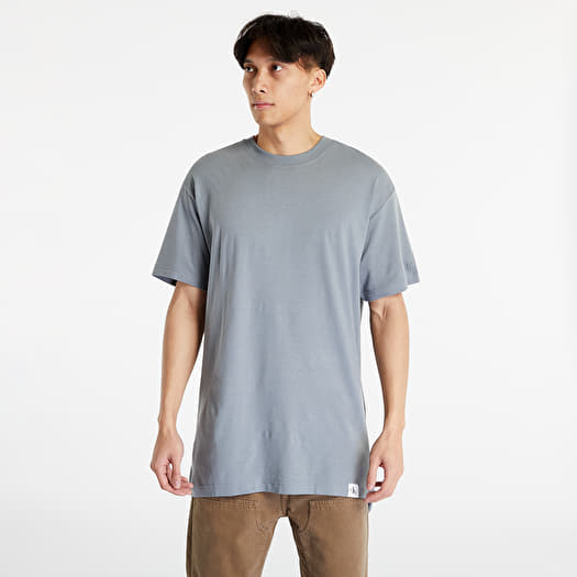 Magliette CALVIN KLEIN JEANS Logo Tab Long Length Short Sleeve Tee Overcast Grey Queens