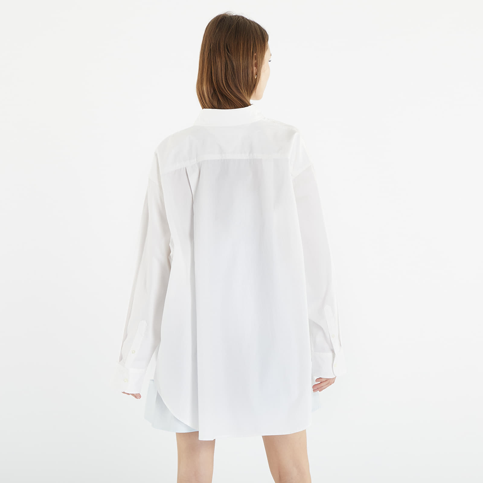 Tricouri TOMMY JEANS Super Oversized Shirt White