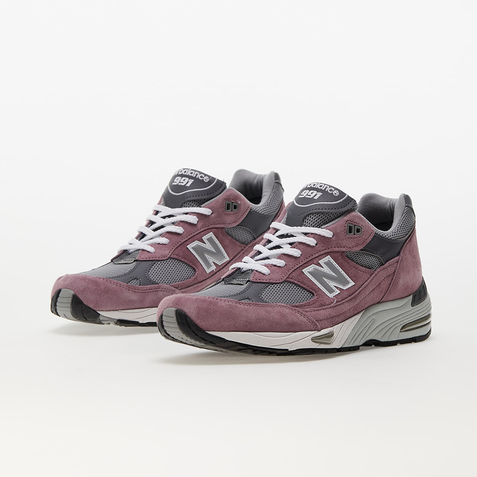 Men s shoes New Balance 991 Pink Grey Queens