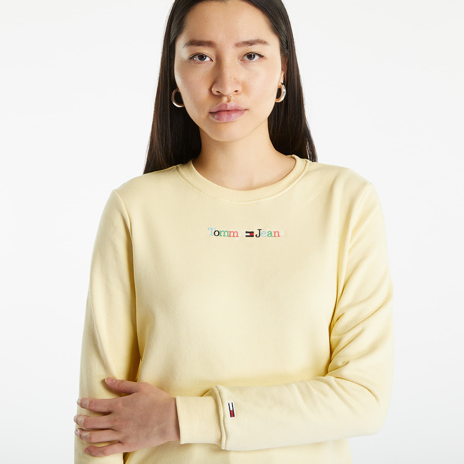 Light yellow women's champion hoodie outlet
