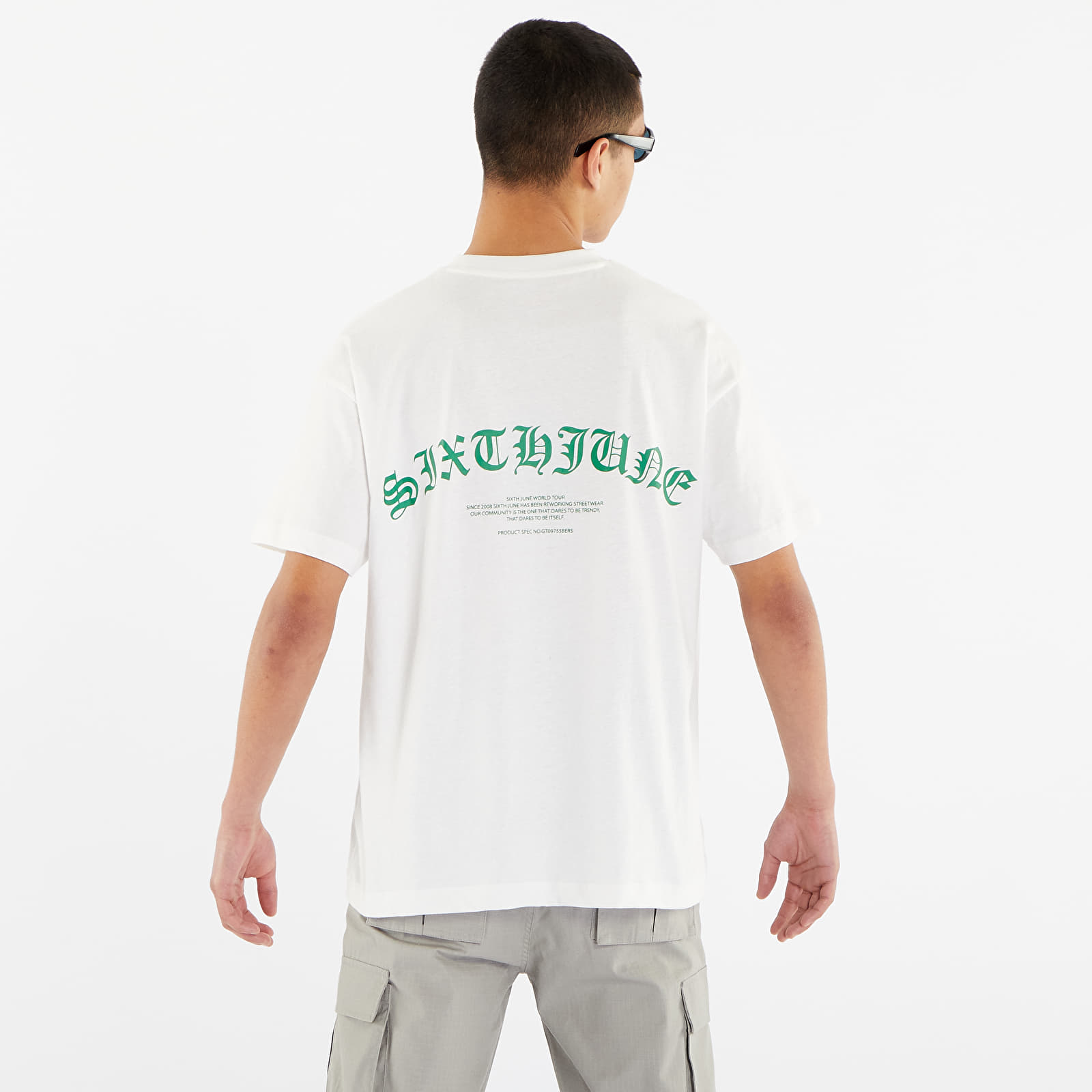T-skjorter Sixth June Gothic T-shirt White/ Green