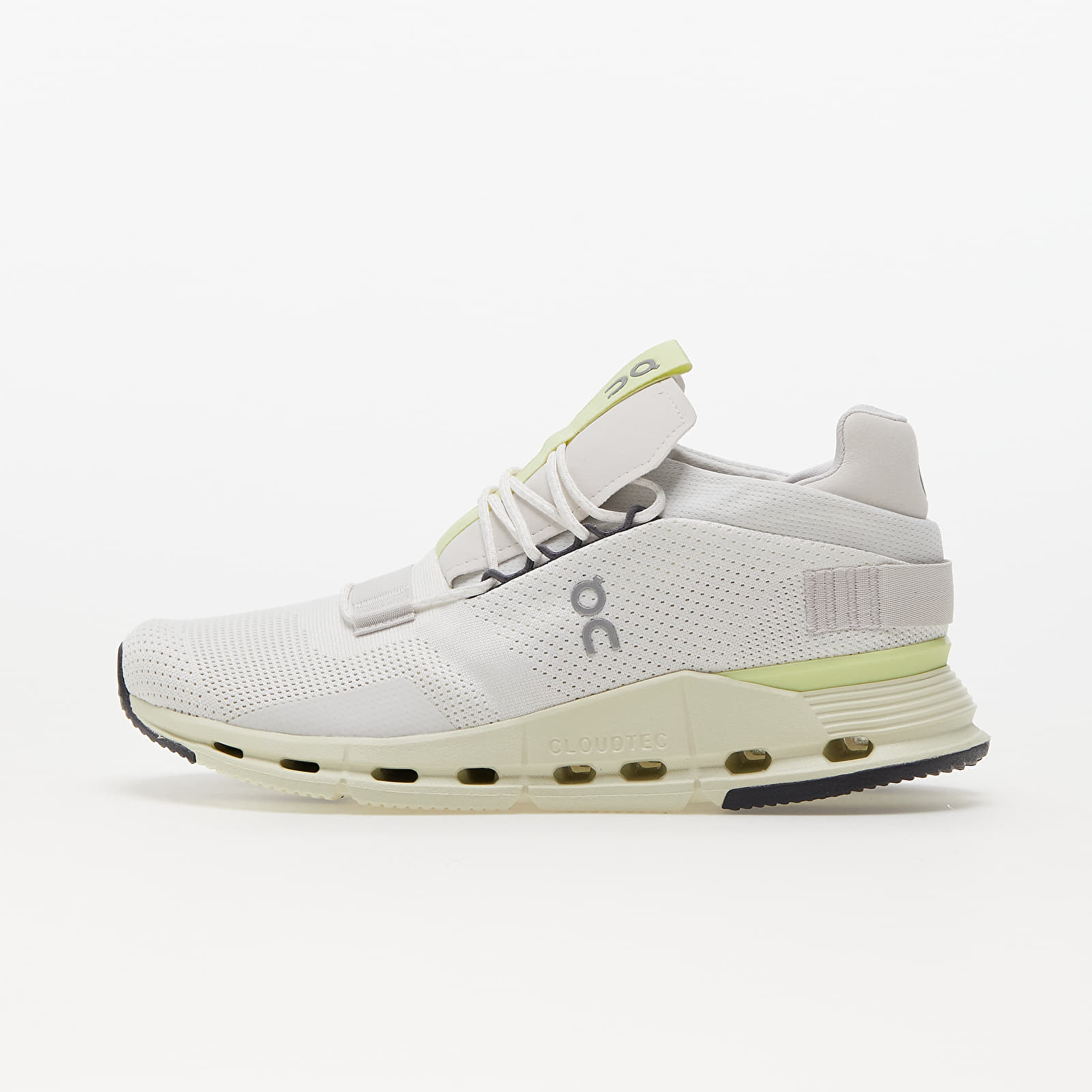 Men's sneakers and shoes On M Cloudnova Undyed-White/ Seedling
